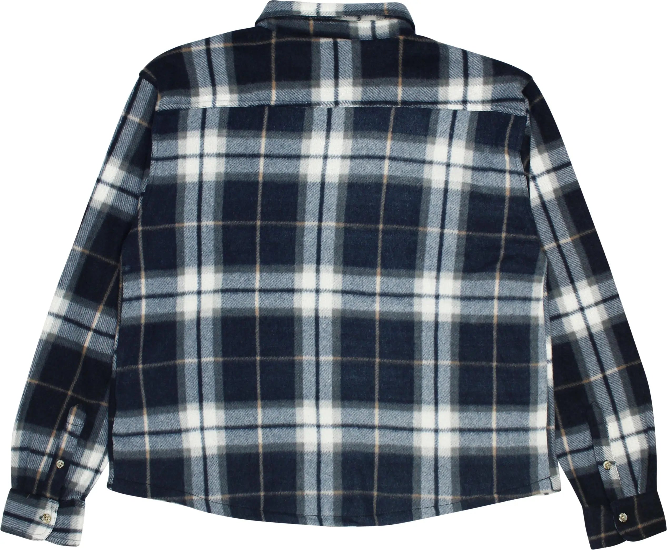 Paredes Security - Flannel Fleece Shirt- ThriftTale.com - Vintage and second handclothing