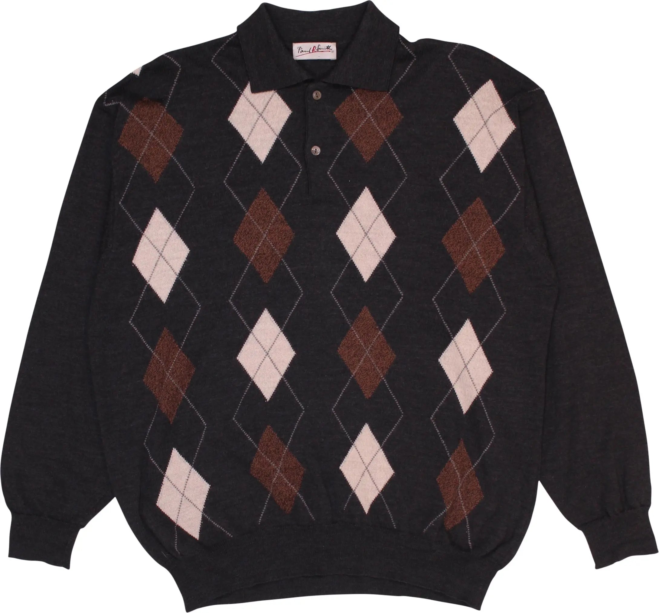 Paul Smith - Knitted Wool Jumper- ThriftTale.com - Vintage and second handclothing