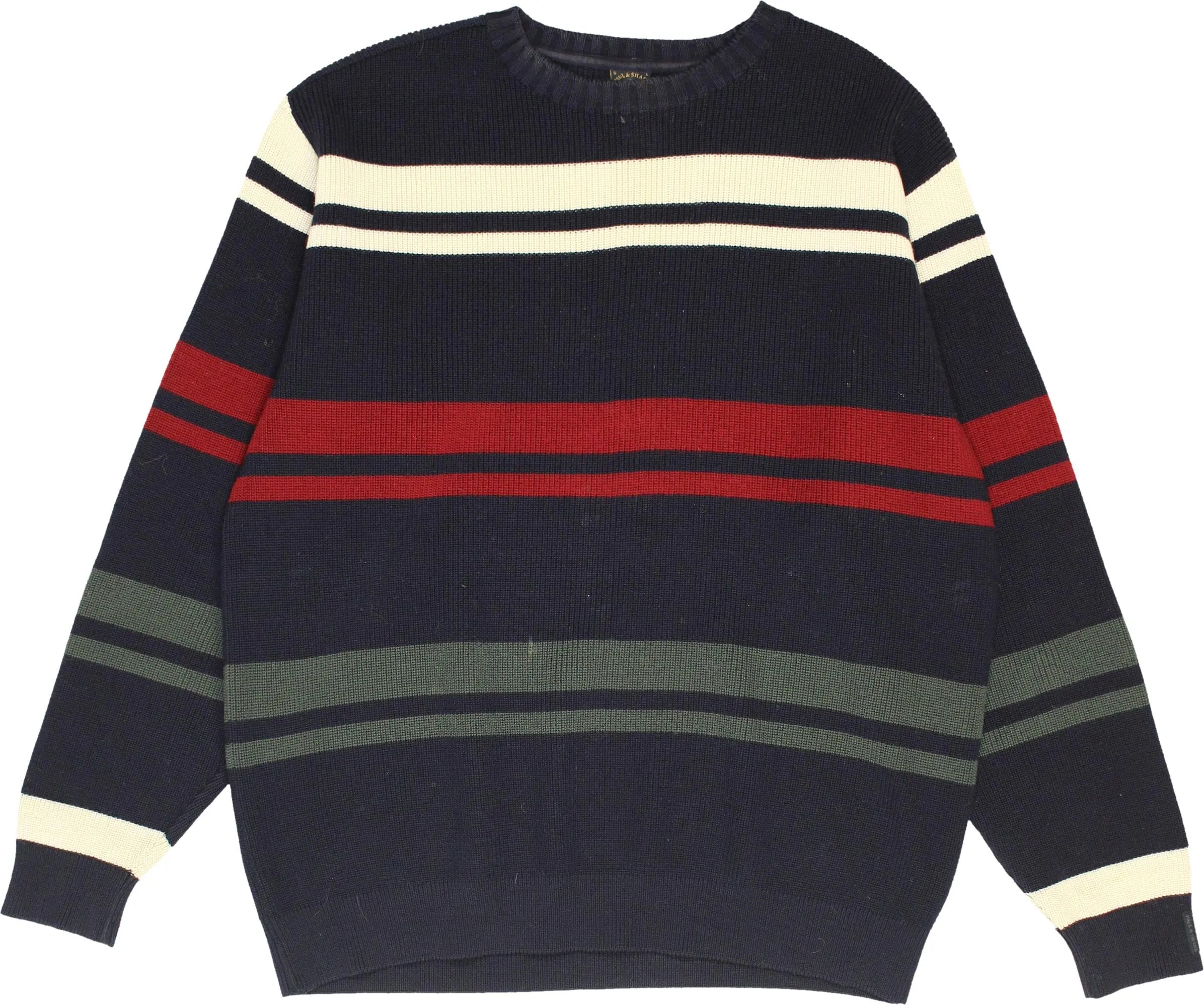 90s Paul Shark Striped Jumper ThriftTale