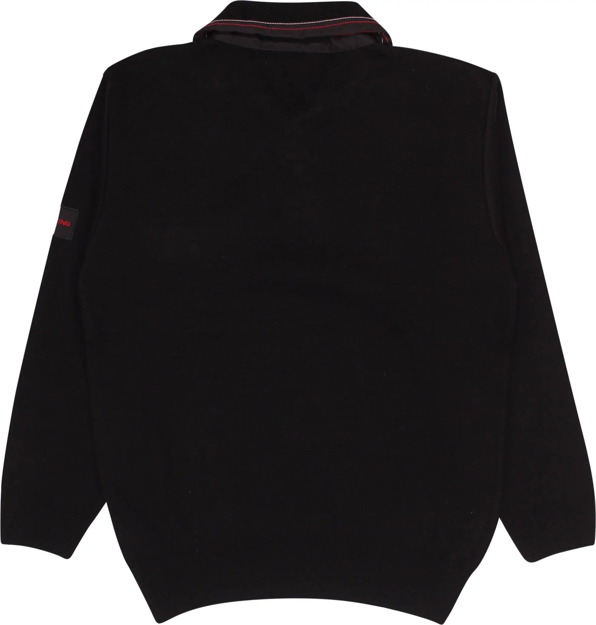 Paul & Shark - Black Sweater by Paul & Shark- ThriftTale.com - Vintage and second handclothing