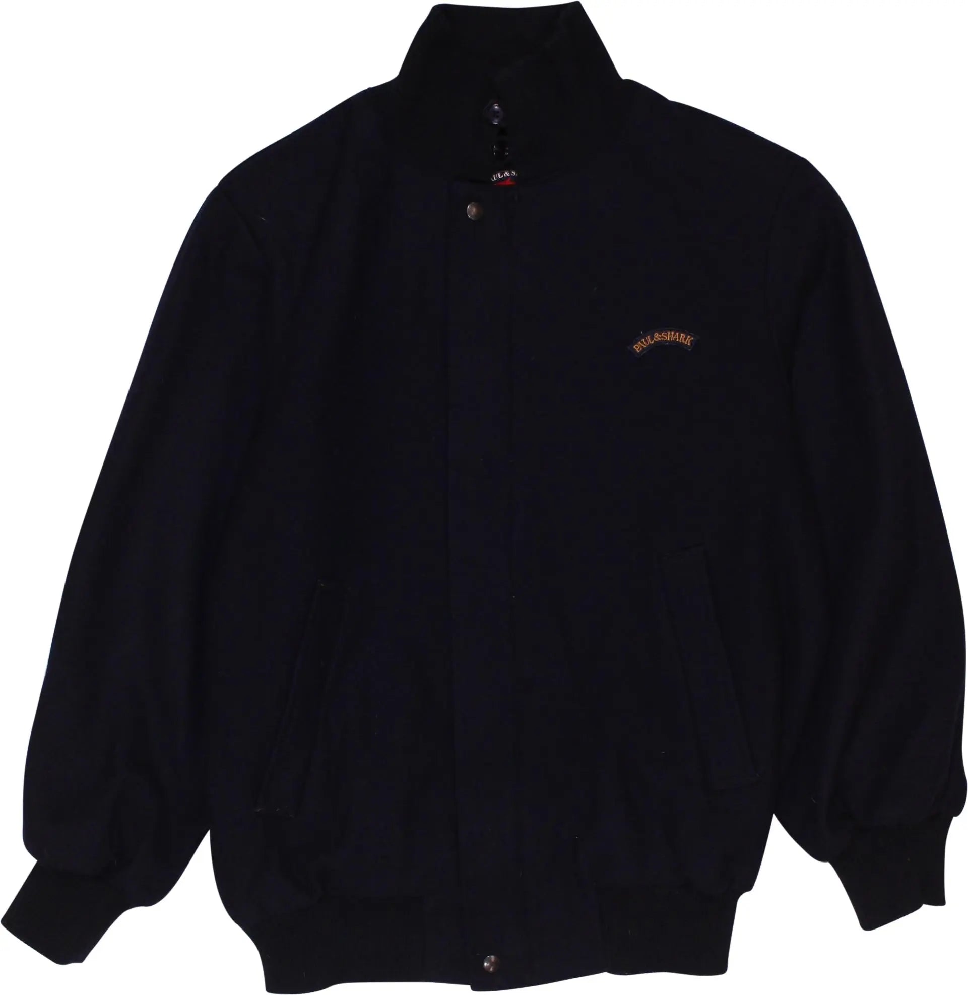 Paul & Shark Yachting - Paul & Shark Mens Wool Bomber Jacket- ThriftTale.com - Vintage and second handclothing