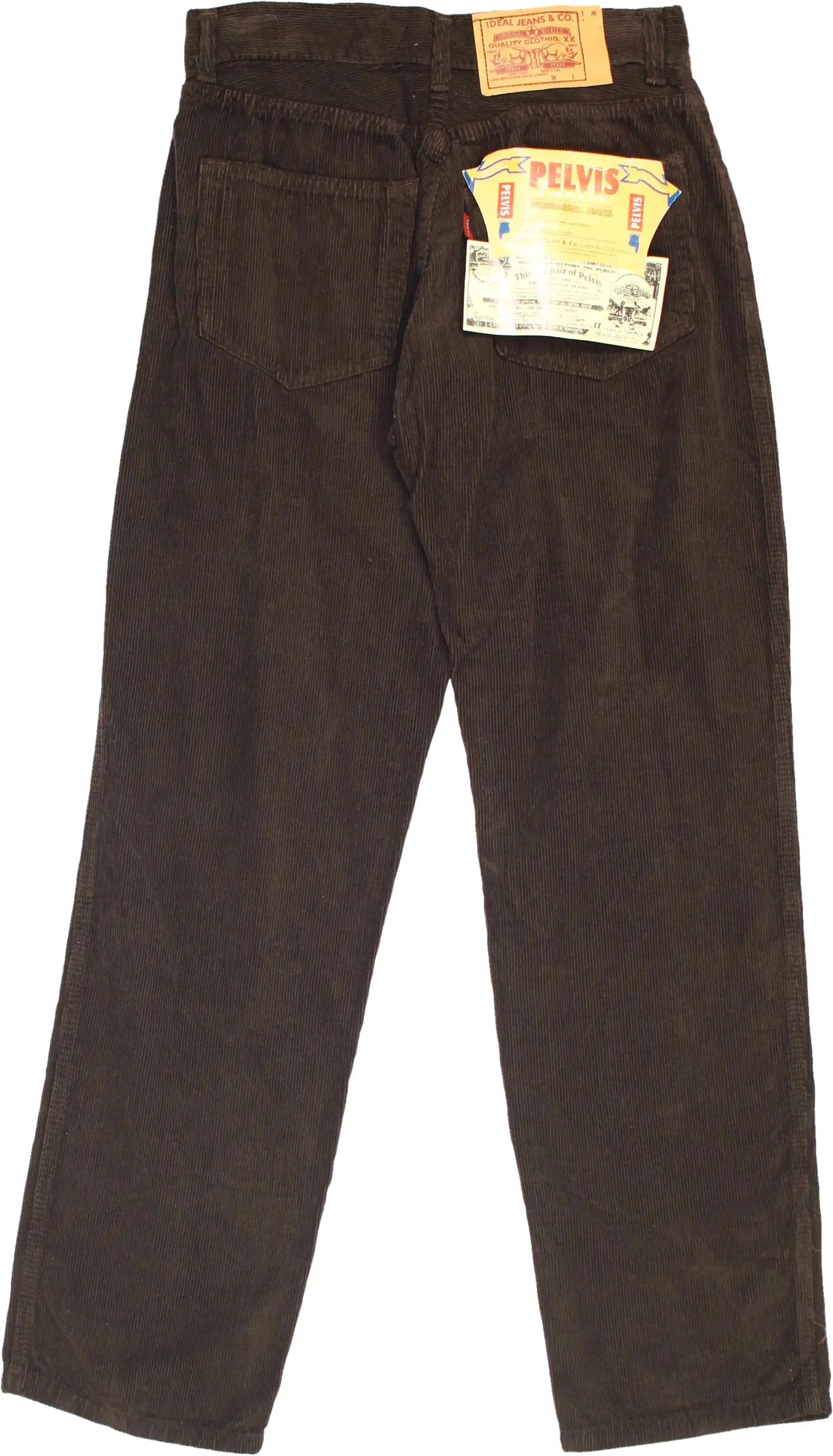 Pelvis - Corduroy Trousers- ThriftTale.com - Vintage and second handclothing