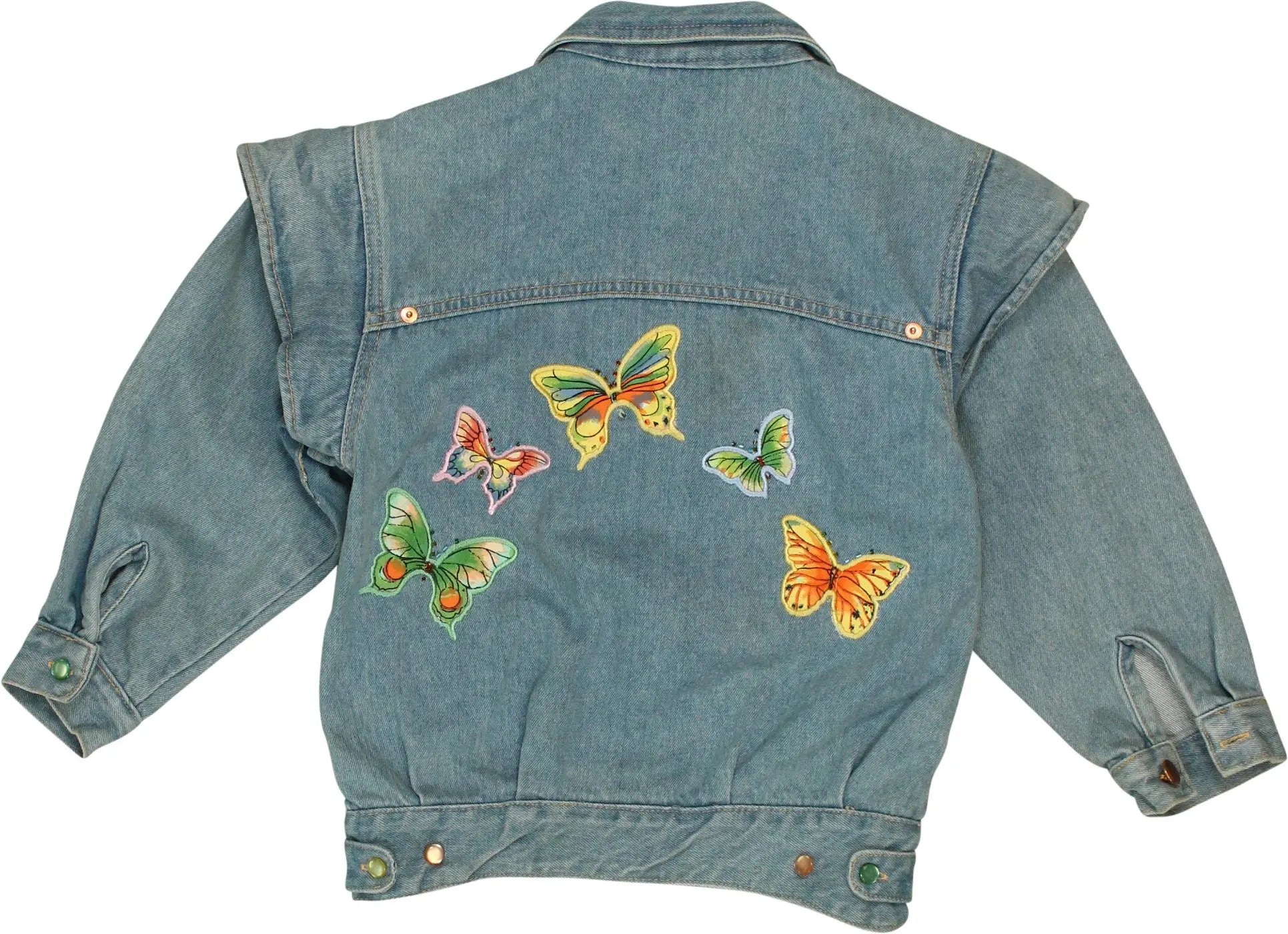 Peng - Denim Jacket- ThriftTale.com - Vintage and second handclothing