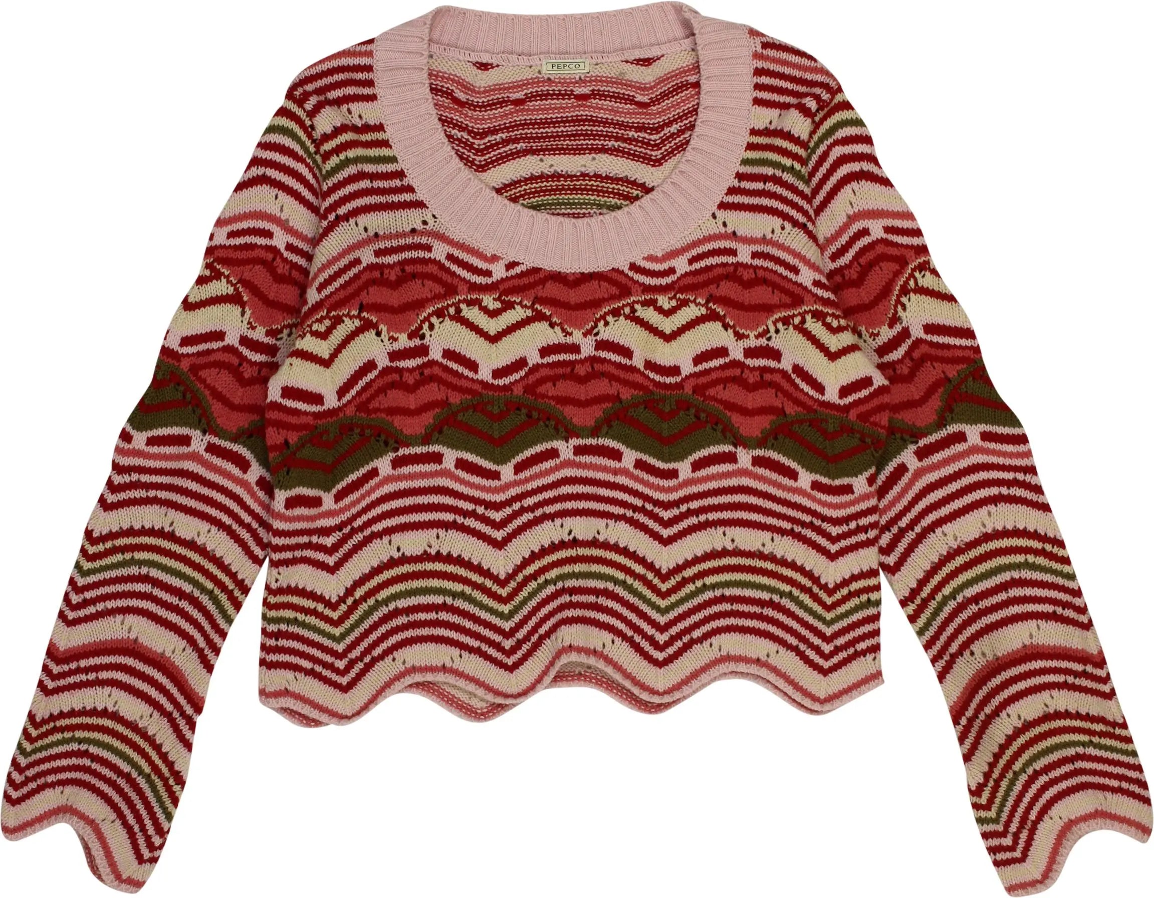 Pepco - Patterned Jumper- ThriftTale.com - Vintage and second handclothing