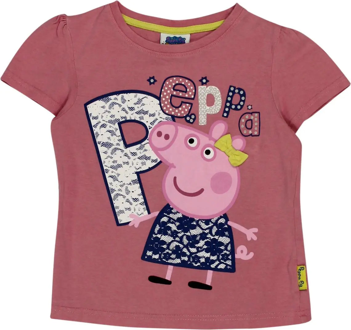 Peppa Pig - Peppa Pig T-shirt- ThriftTale.com - Vintage and second handclothing