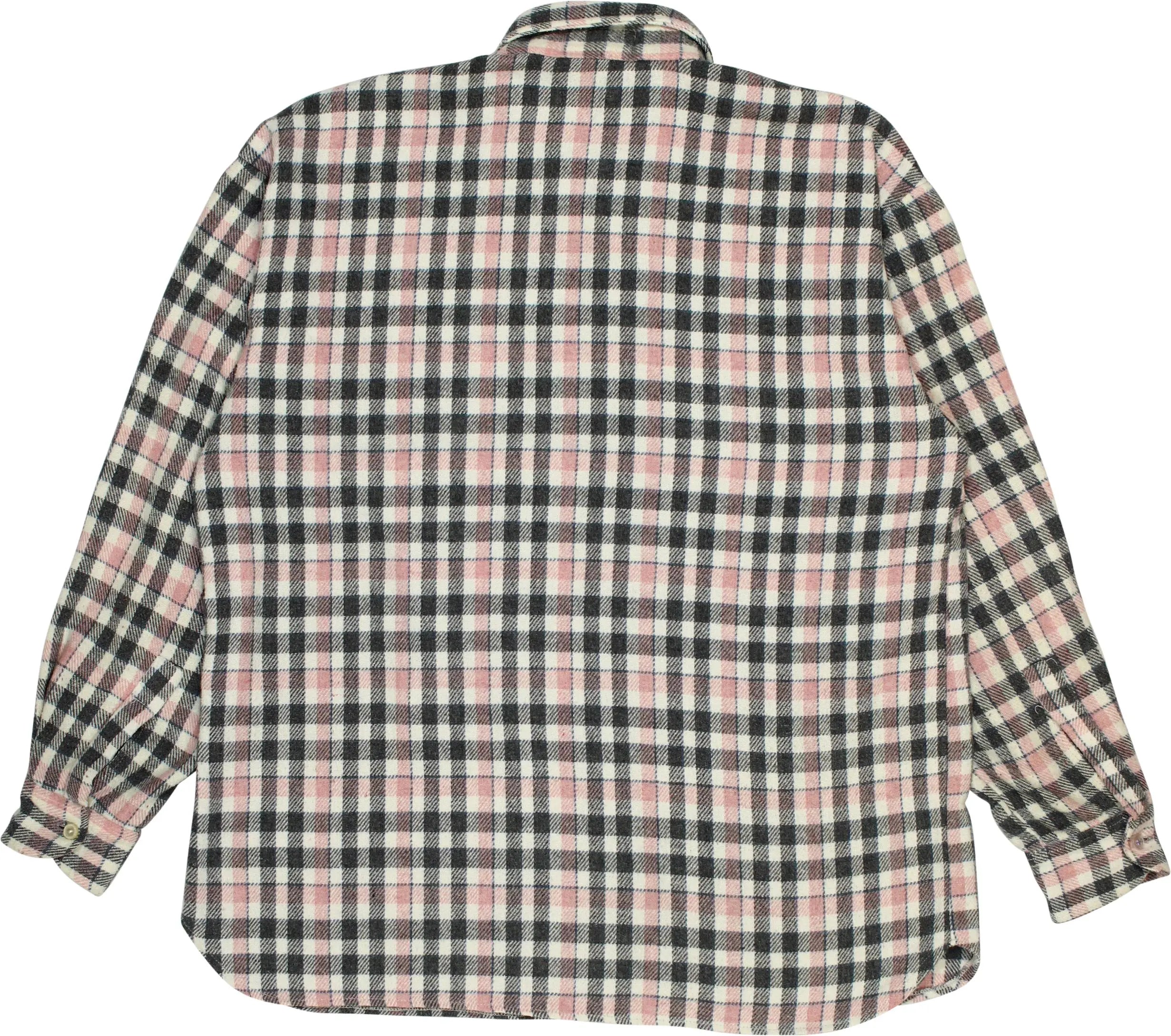 Peppermint - Checkered Flannel Shirt- ThriftTale.com - Vintage and second handclothing