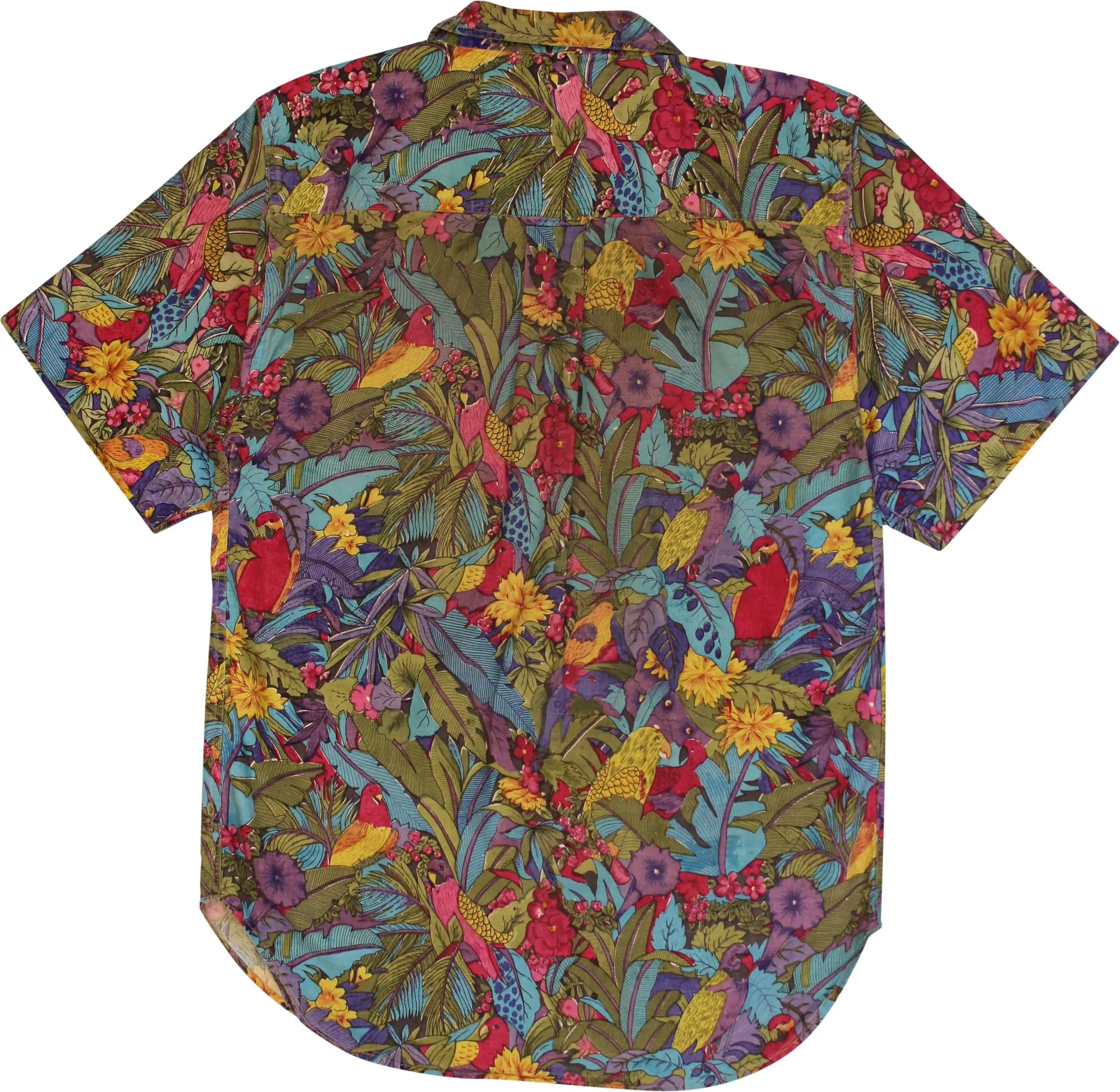 Perfect - 00s Shirt with Parrot Print- ThriftTale.com - Vintage and second handclothing