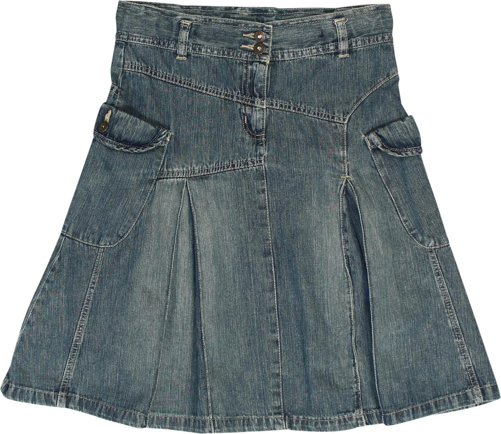 Persival - Denim Skirt- ThriftTale.com - Vintage and second handclothing