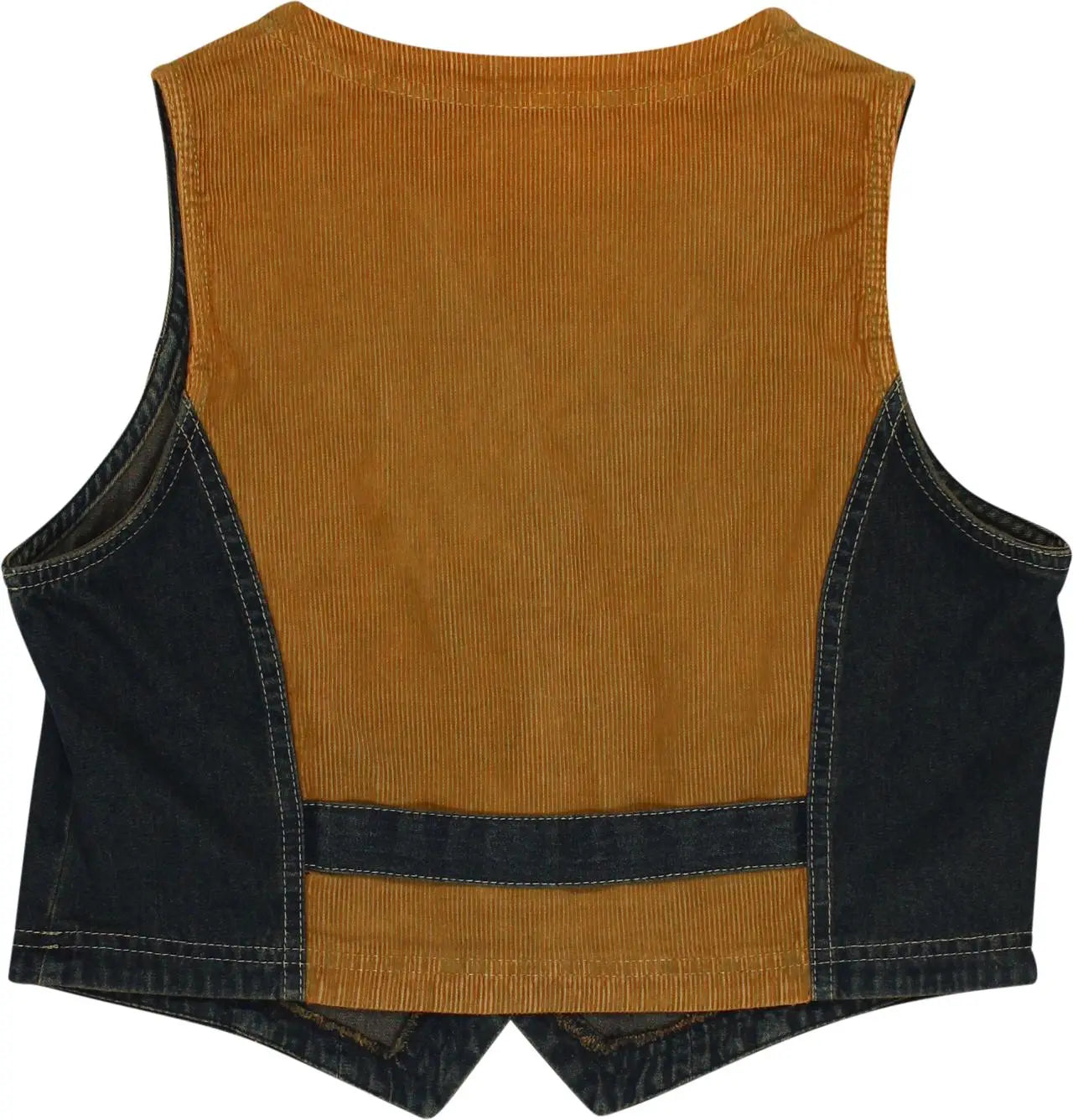Pescara - 00s Denim Waistcoat- ThriftTale.com - Vintage and second handclothing