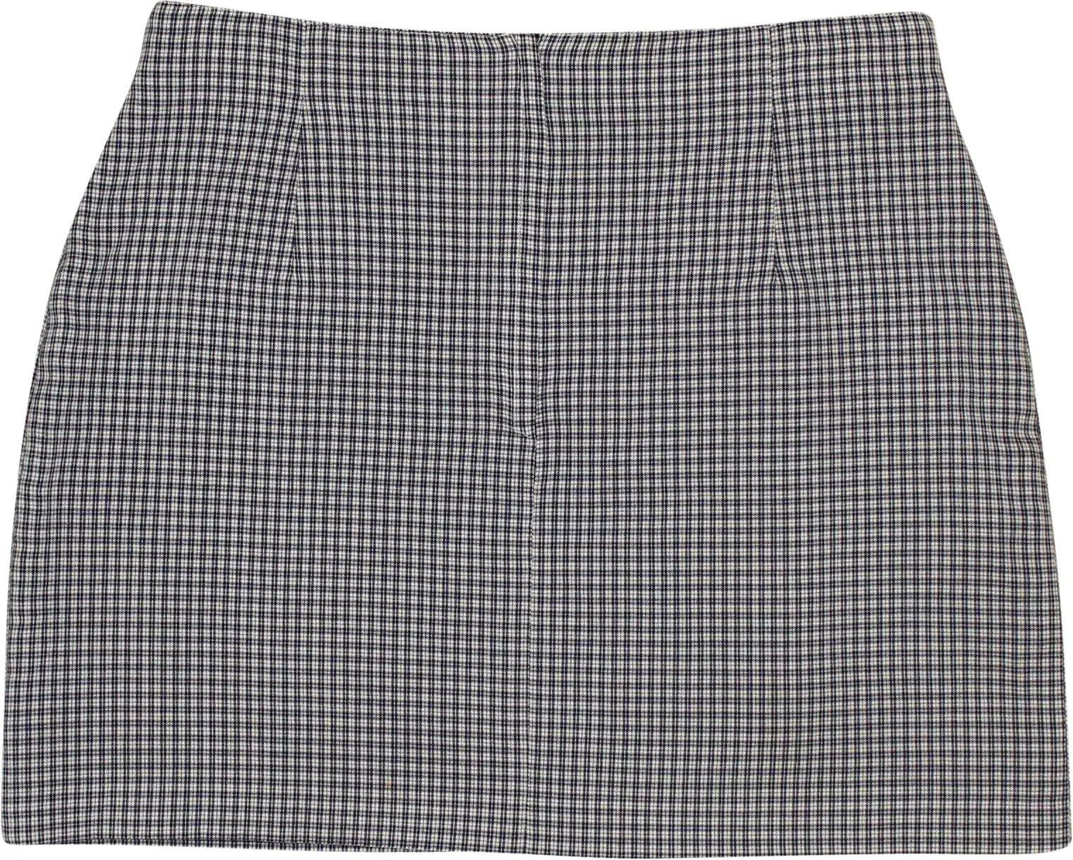 Pescara - Gingham Skirt- ThriftTale.com - Vintage and second handclothing