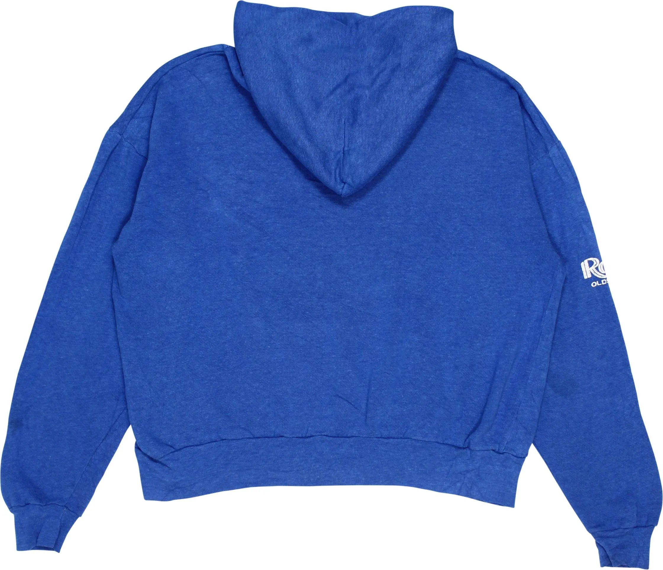 Phidippides - Blue Hoodie- ThriftTale.com - Vintage and second handclothing