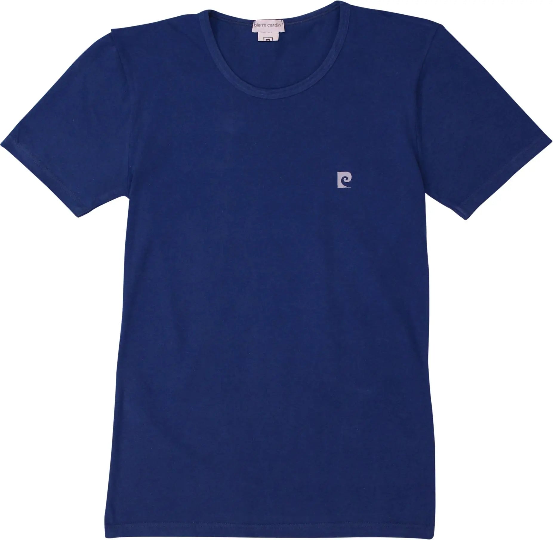 Pierre Cardin - Blue T-shirt by Pierre Cardin- ThriftTale.com - Vintage and second handclothing