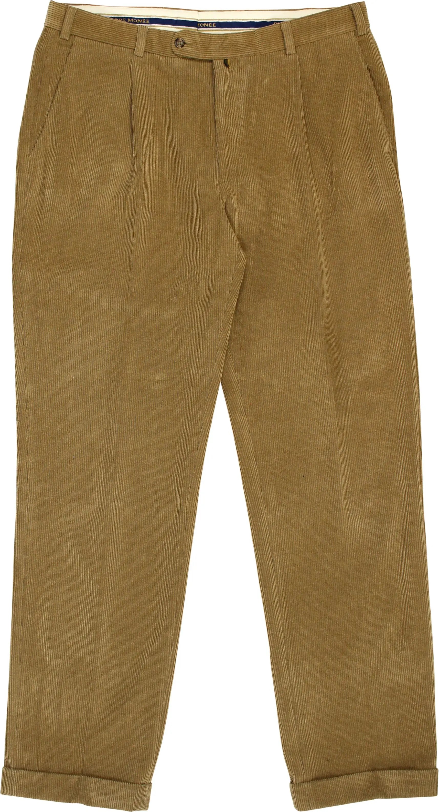 Pierre Monee - Corduroy Pants- ThriftTale.com - Vintage and second handclothing