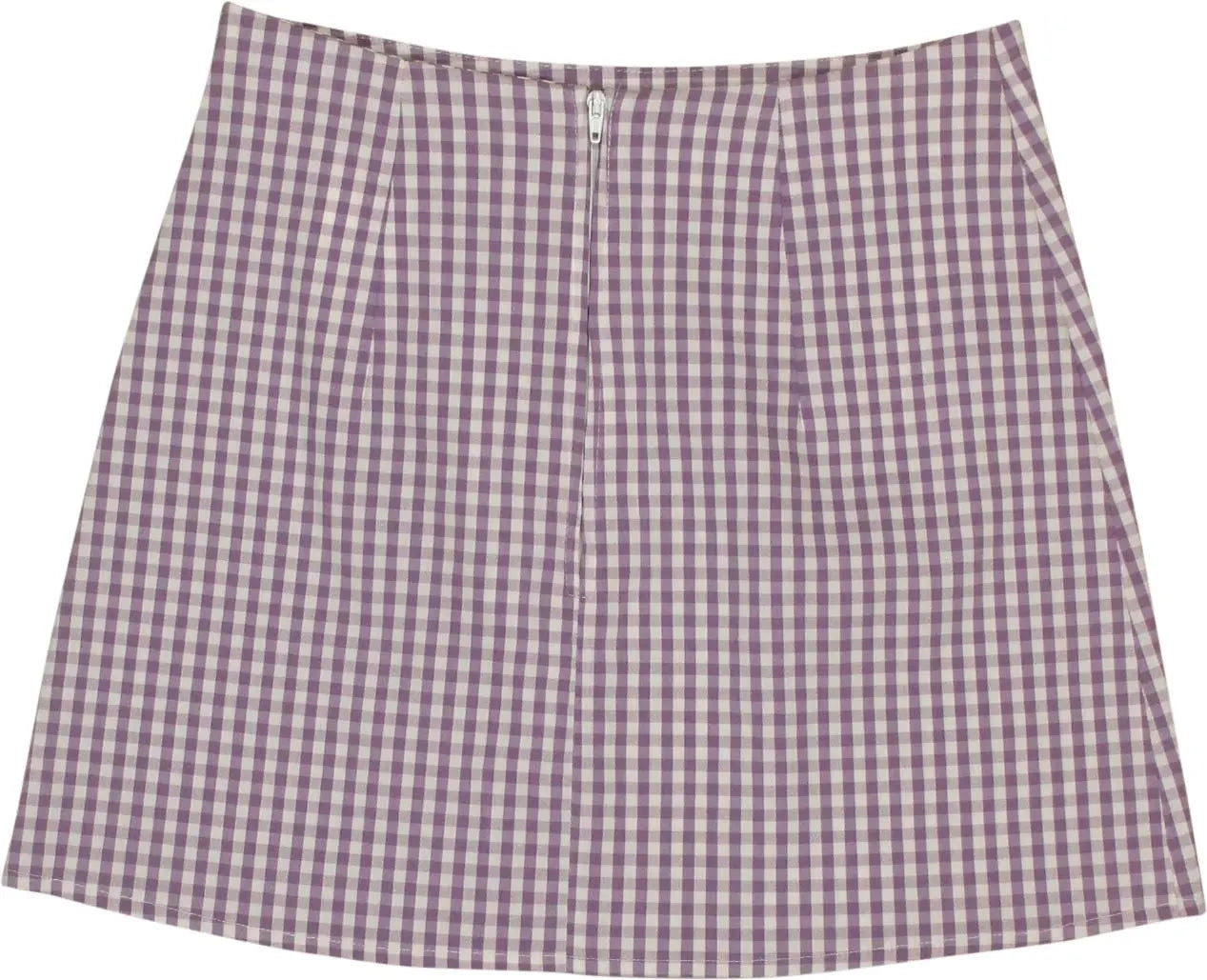 90s Gingham Mini Skirt ThriftTale