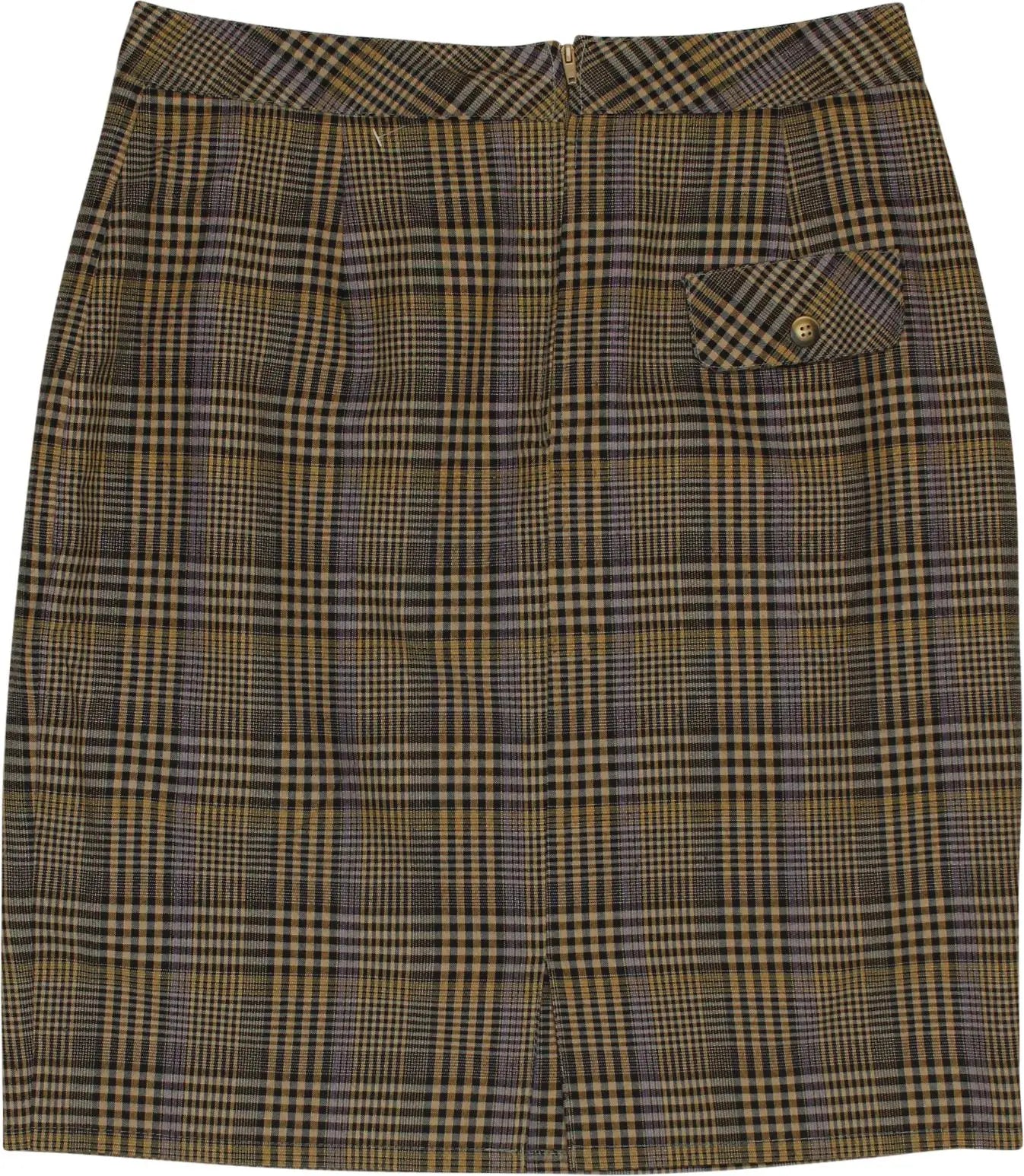 Pimkie - Checkered pencil skirt- ThriftTale.com - Vintage and second handclothing