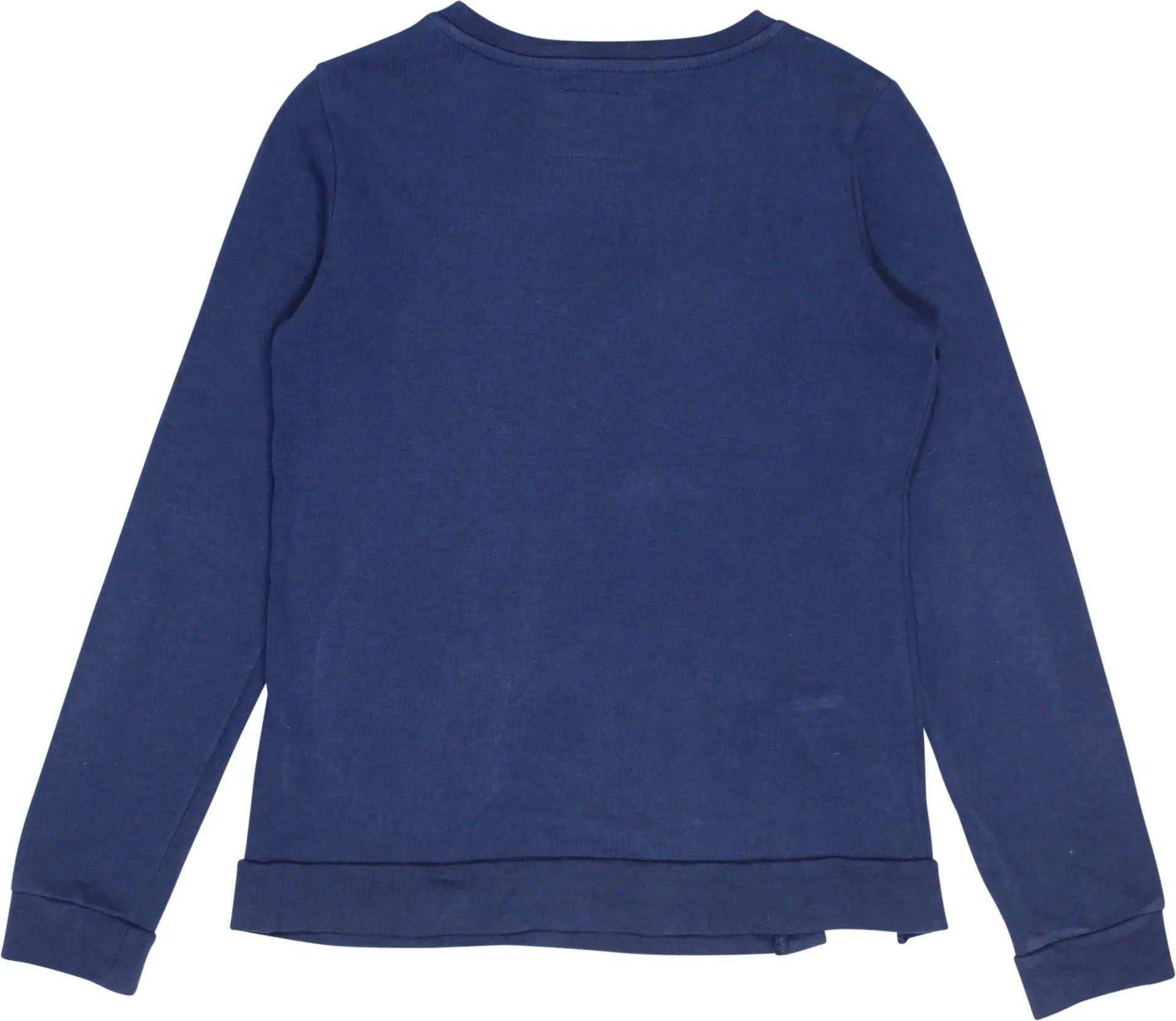 Poco Piano - Blue Sweater- ThriftTale.com - Vintage and second handclothing
