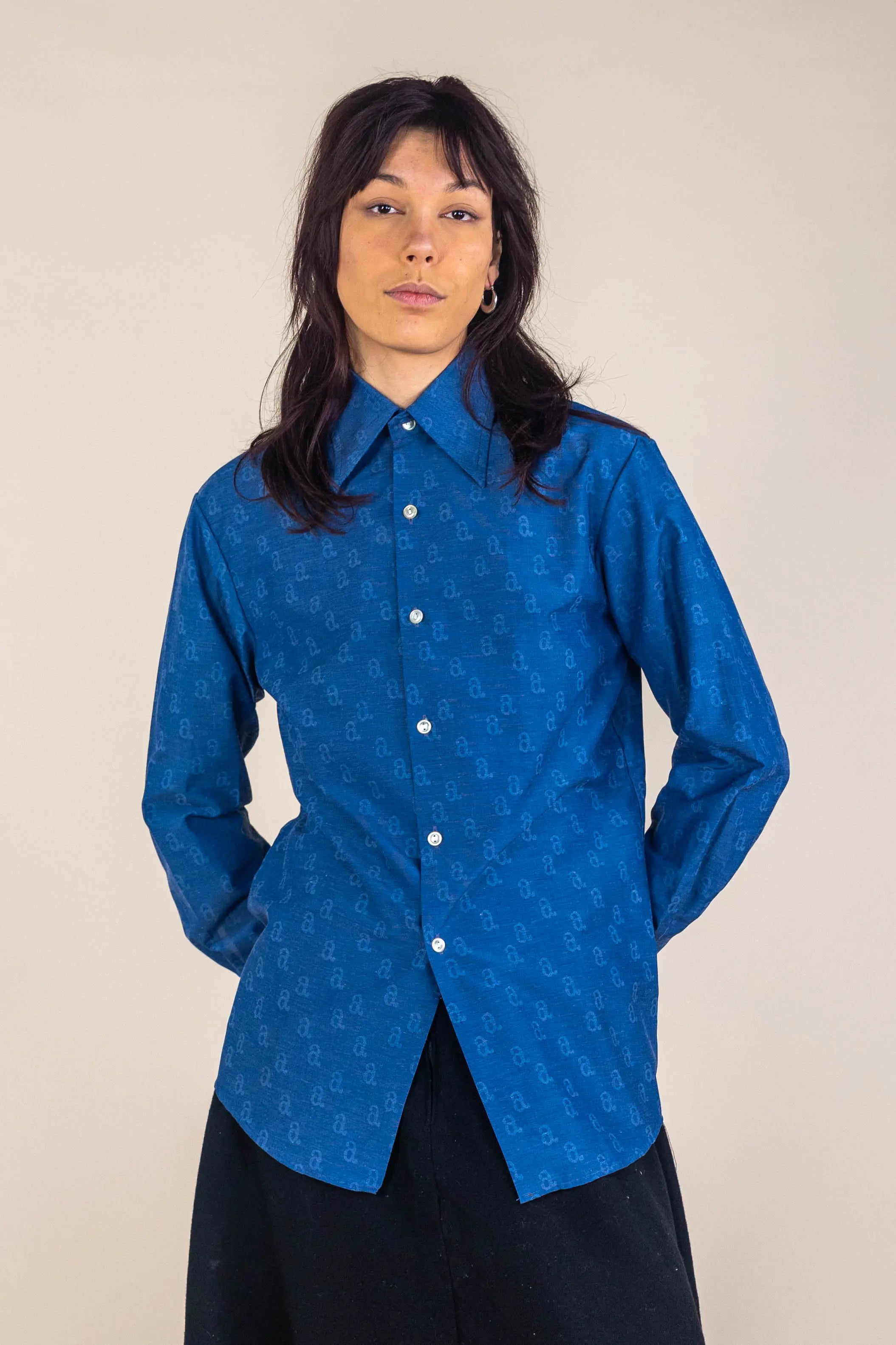 Polanex - 70s Patterned Shirt- ThriftTale.com - Vintage and second handclothing