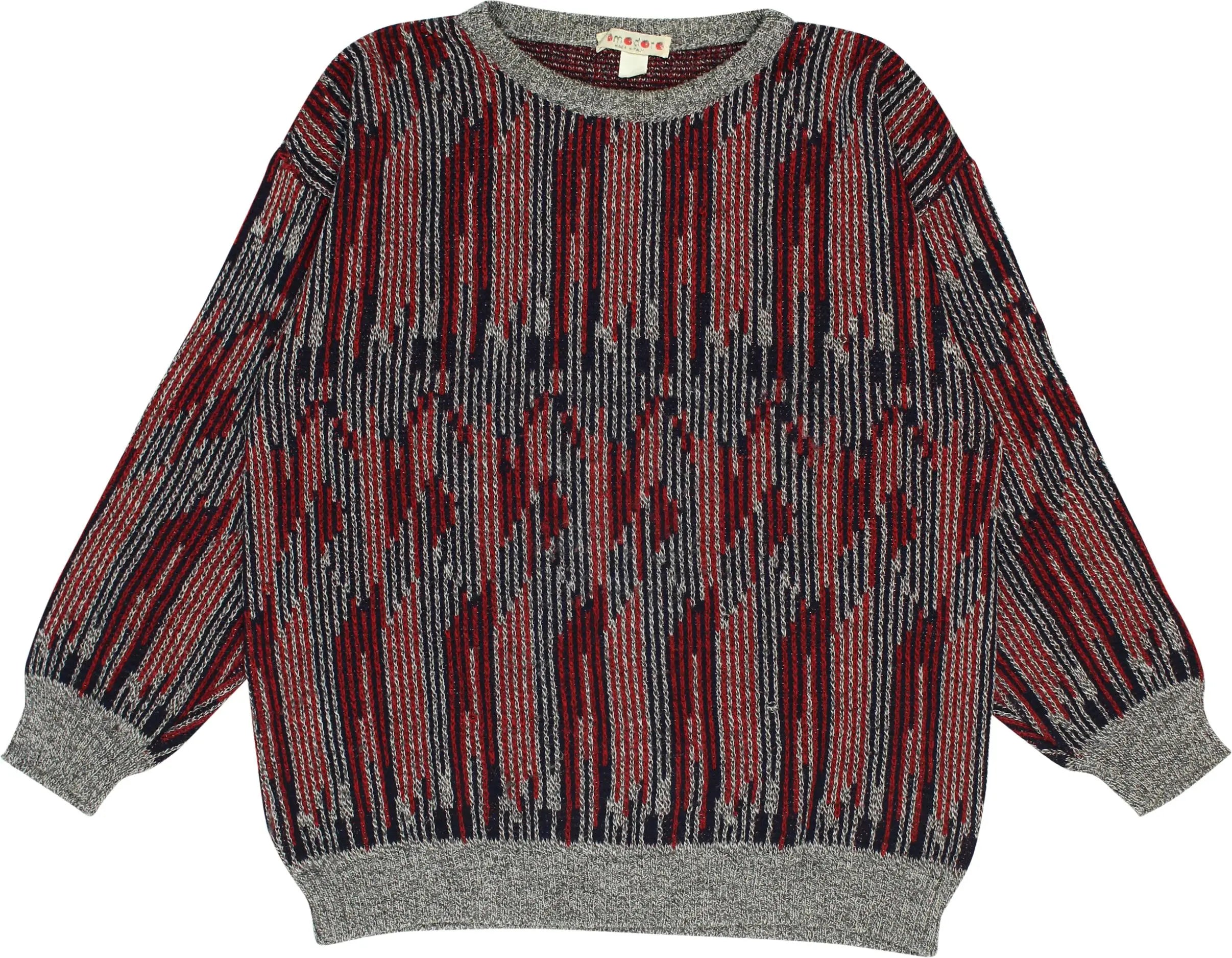 Pomodoro - Knitted Jumper- ThriftTale.com - Vintage and second handclothing