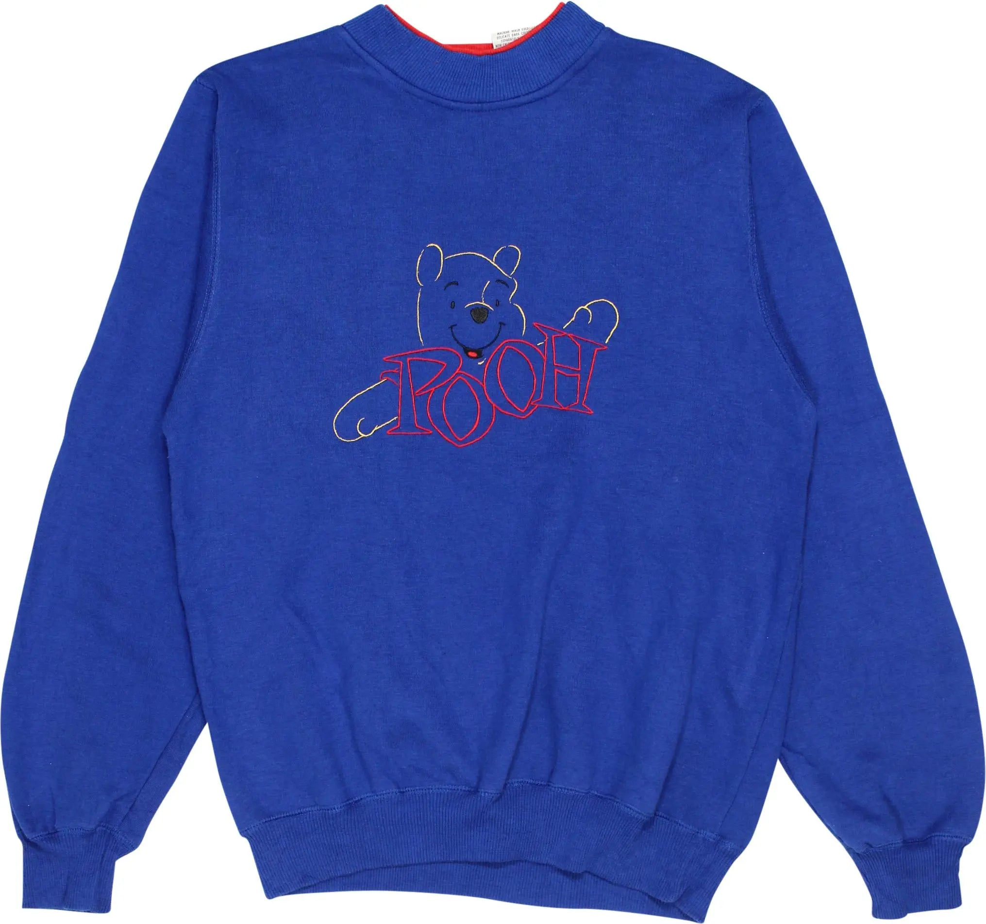 Pooh - Embroidered Winnie the Pooh Crewneck Sweater- ThriftTale.com - Vintage and second handclothing