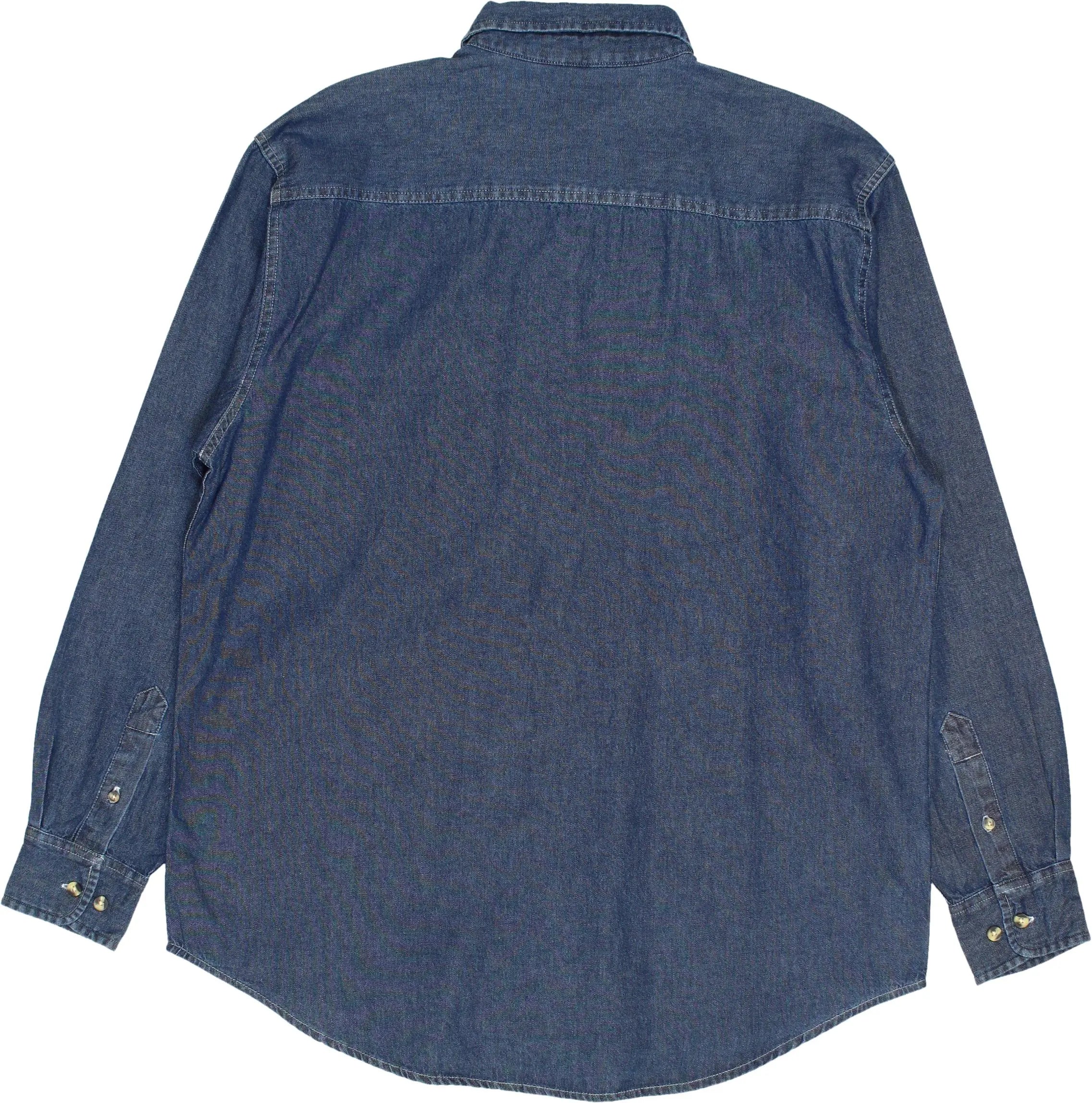 Port & Company - Denim Shirt- ThriftTale.com - Vintage and second handclothing