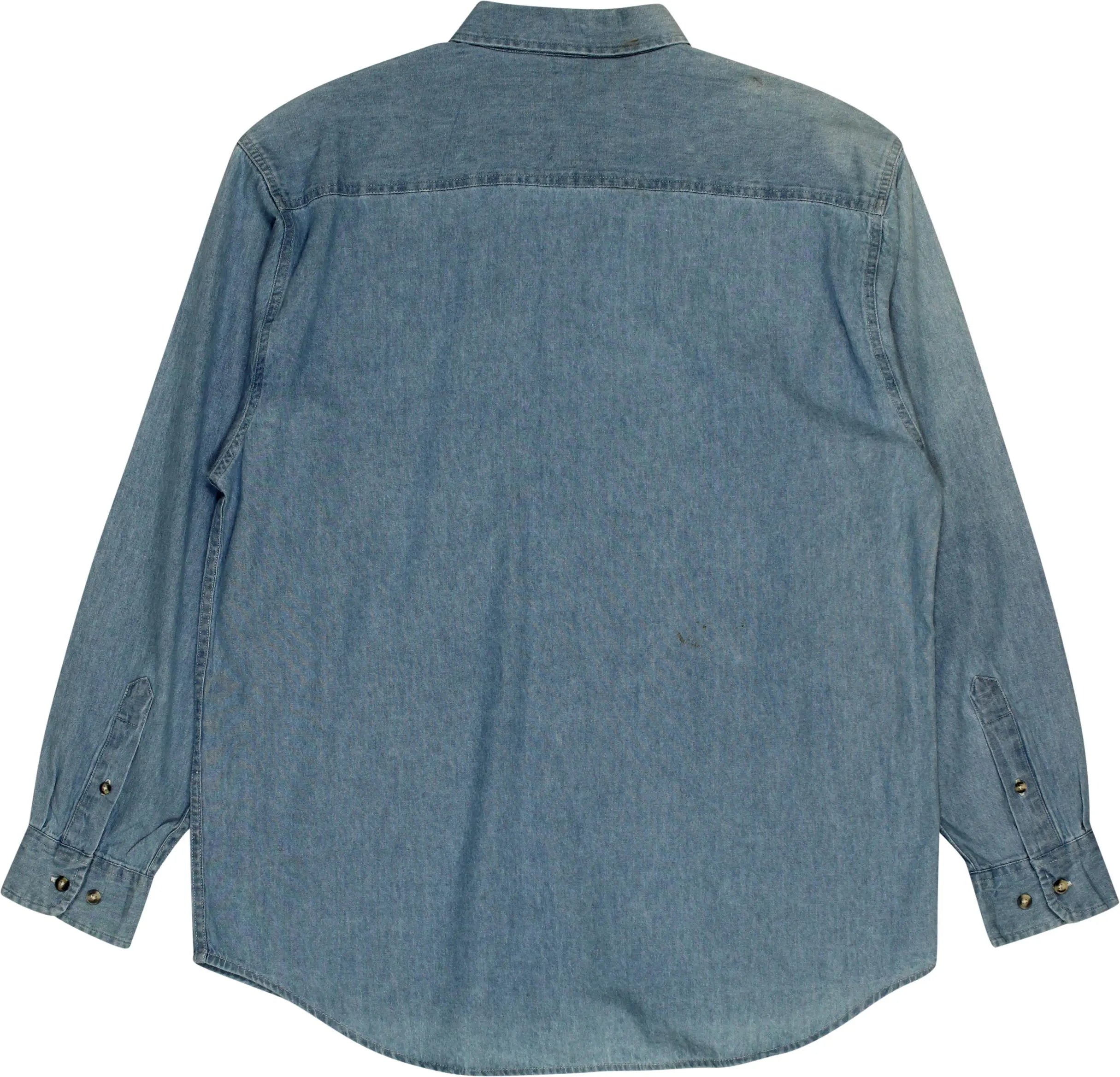 Port & Company - Denim Shirt- ThriftTale.com - Vintage and second handclothing