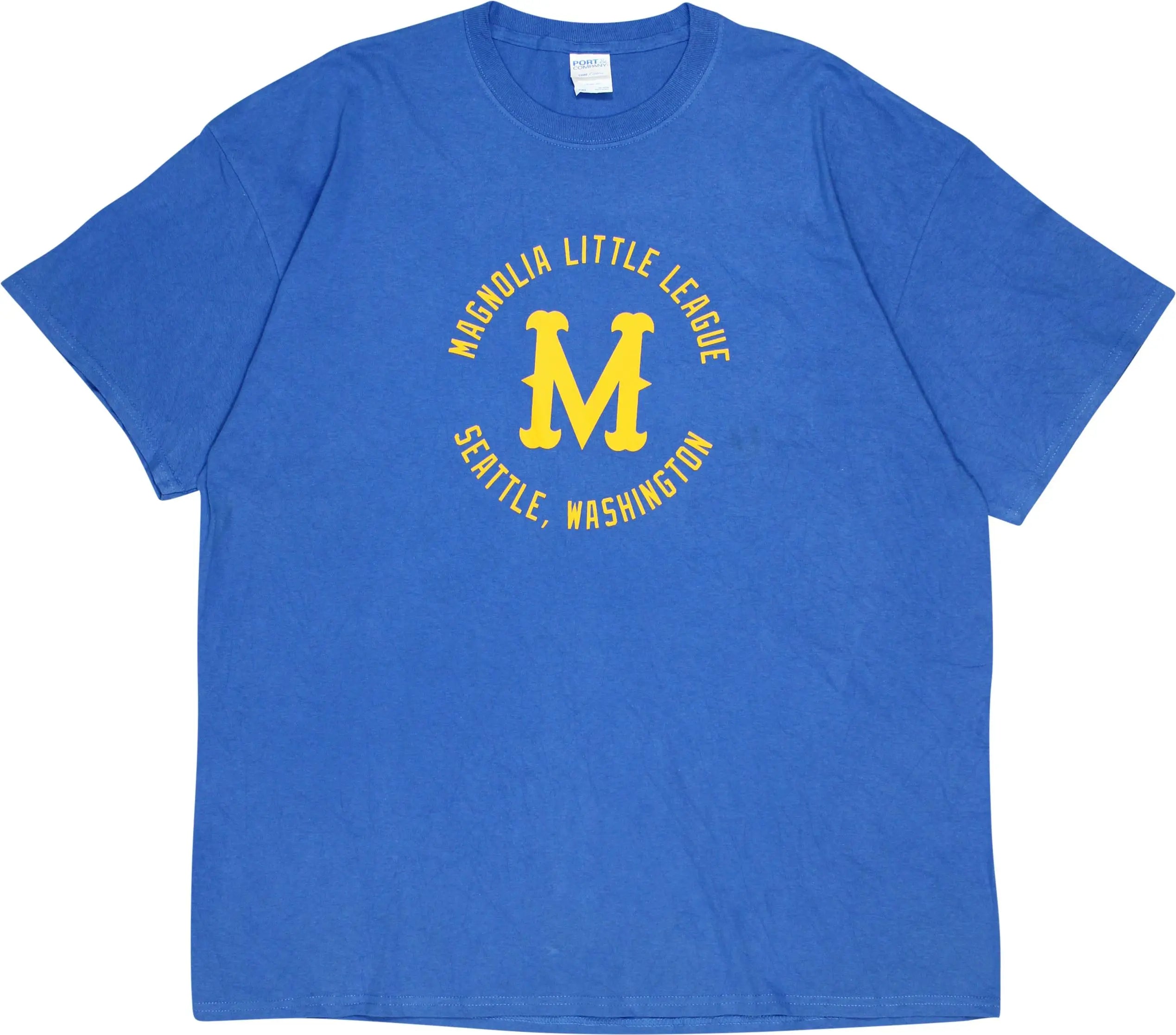 Port & Company - Magnolia Little League T-Shirt- ThriftTale.com - Vintage and second handclothing