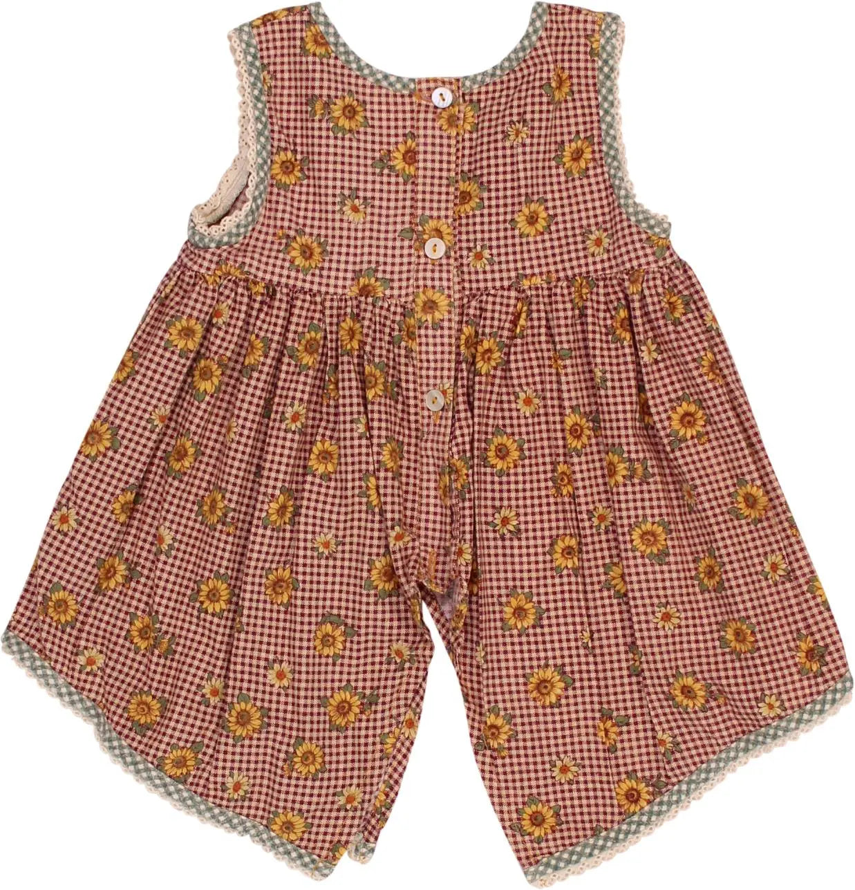 Portofino - Checkered Dress- ThriftTale.com - Vintage and second handclothing