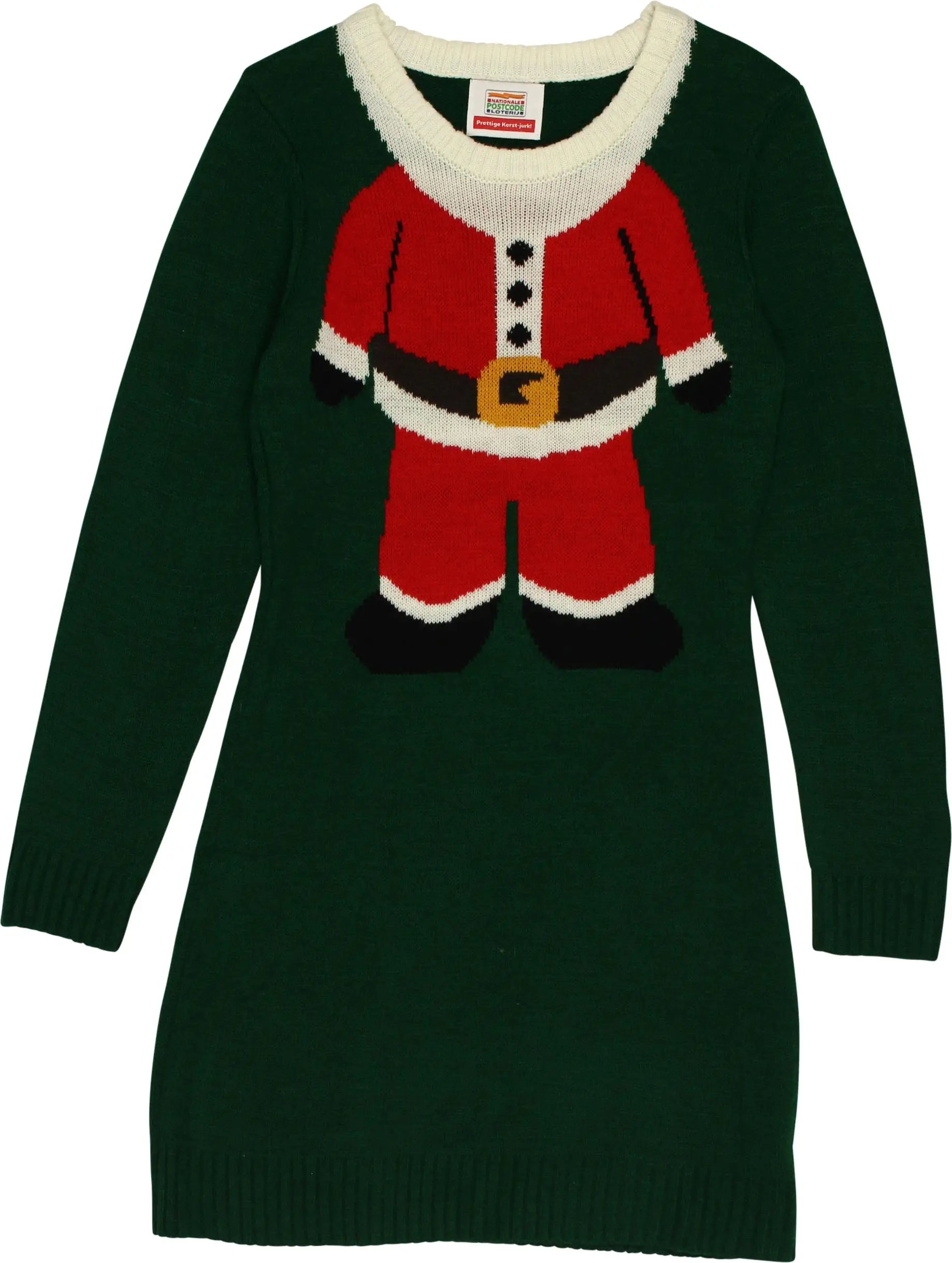 Postcode Loterij - Christmas Dress- ThriftTale.com - Vintage and second handclothing
