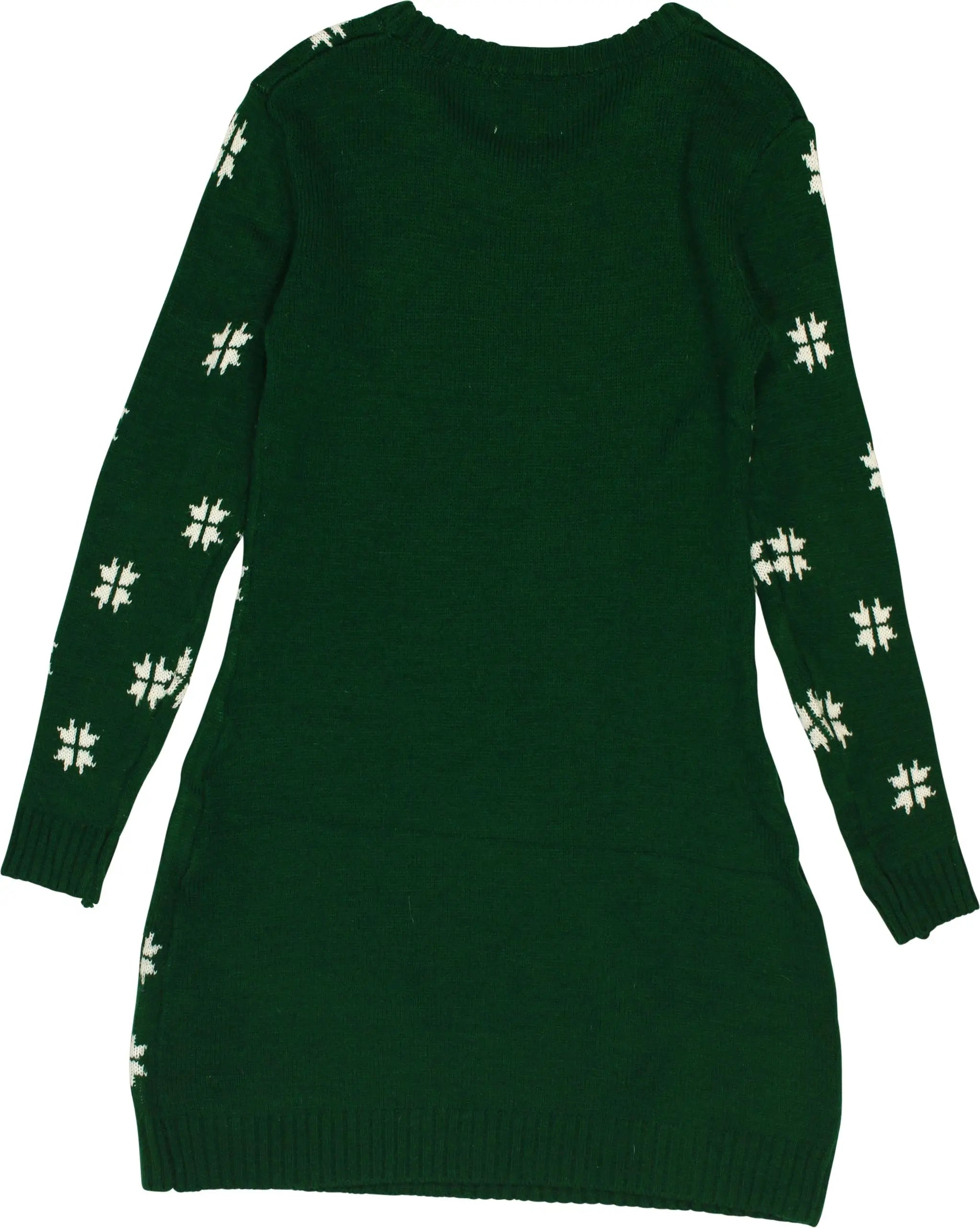 Postcode Loterij - Christmas Dress- ThriftTale.com - Vintage and second handclothing