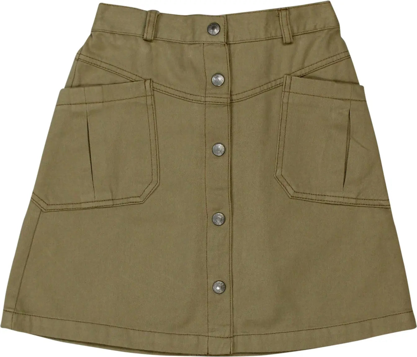 Prénatal - Beige Denim Skirt- ThriftTale.com - Vintage and second handclothing