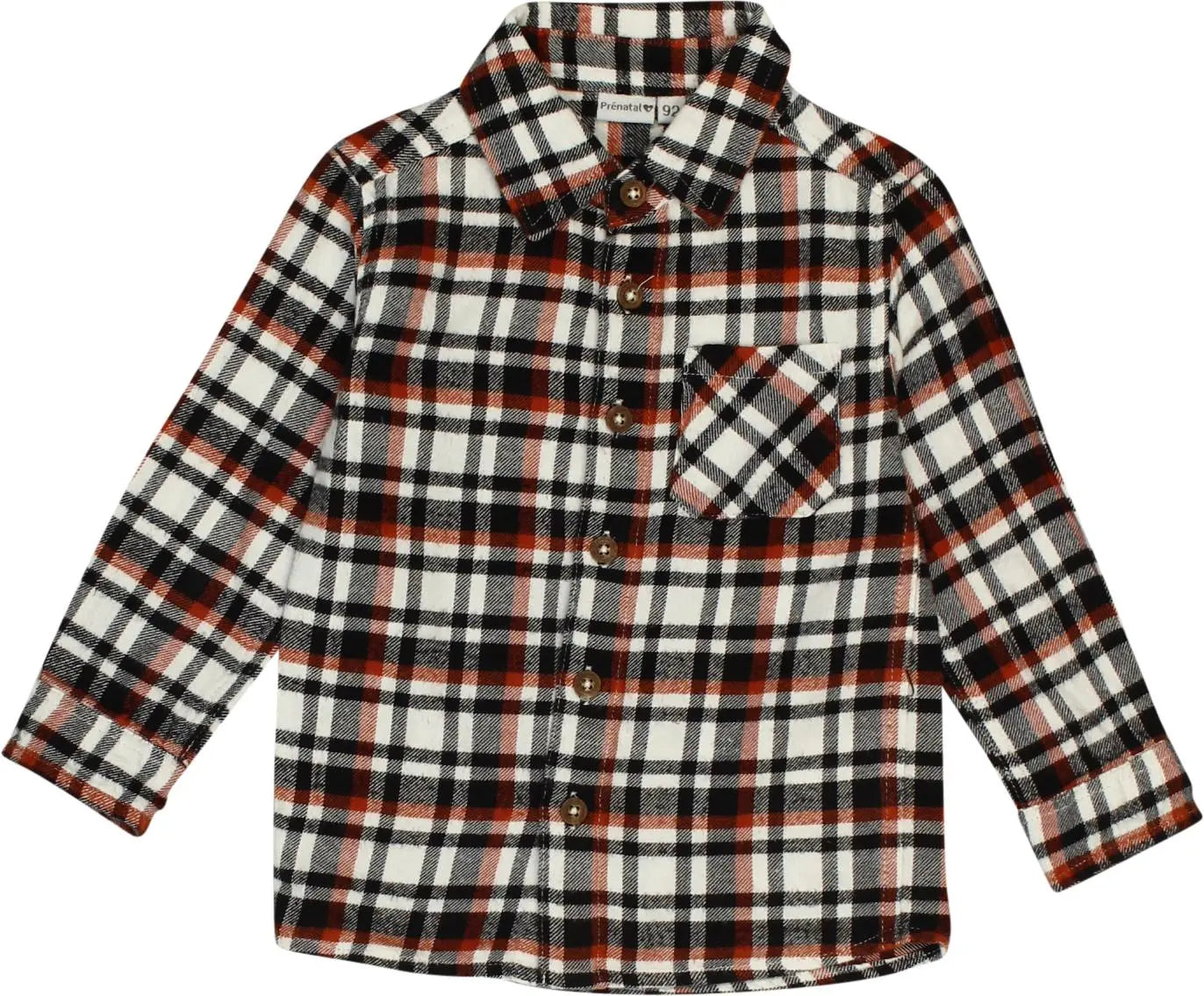 Prénatal - Checked Shirt- ThriftTale.com - Vintage and second handclothing