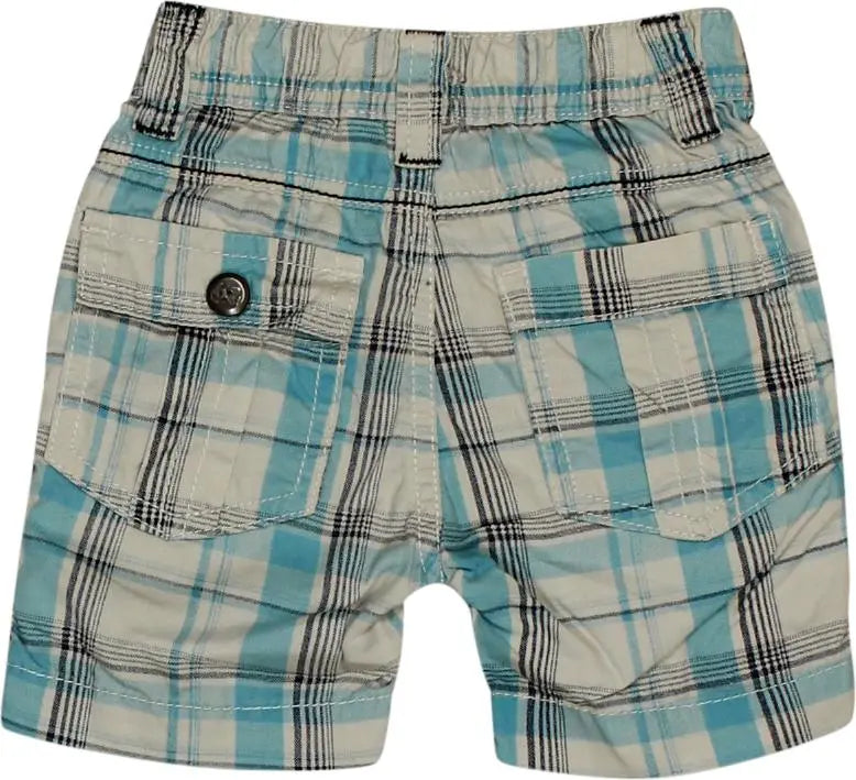 Prénatal - Checked Shorts- ThriftTale.com - Vintage and second handclothing
