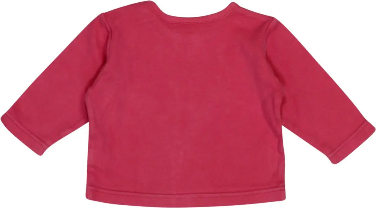 Prénatal - Pink Long Sleeve Shirt- ThriftTale.com - Vintage and second handclothing