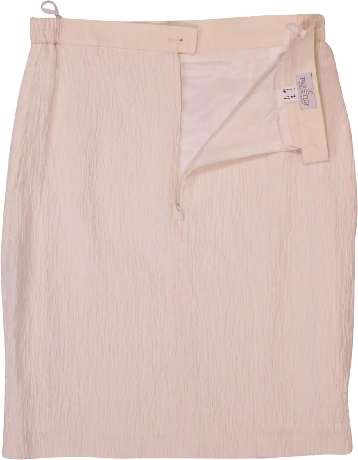 Prestige - 90s Crinkled Pencil Skirt- ThriftTale.com - Vintage and second handclothing