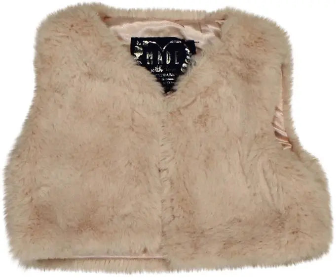 Primark - Faux Fur Vest- ThriftTale.com - Vintage and second handclothing