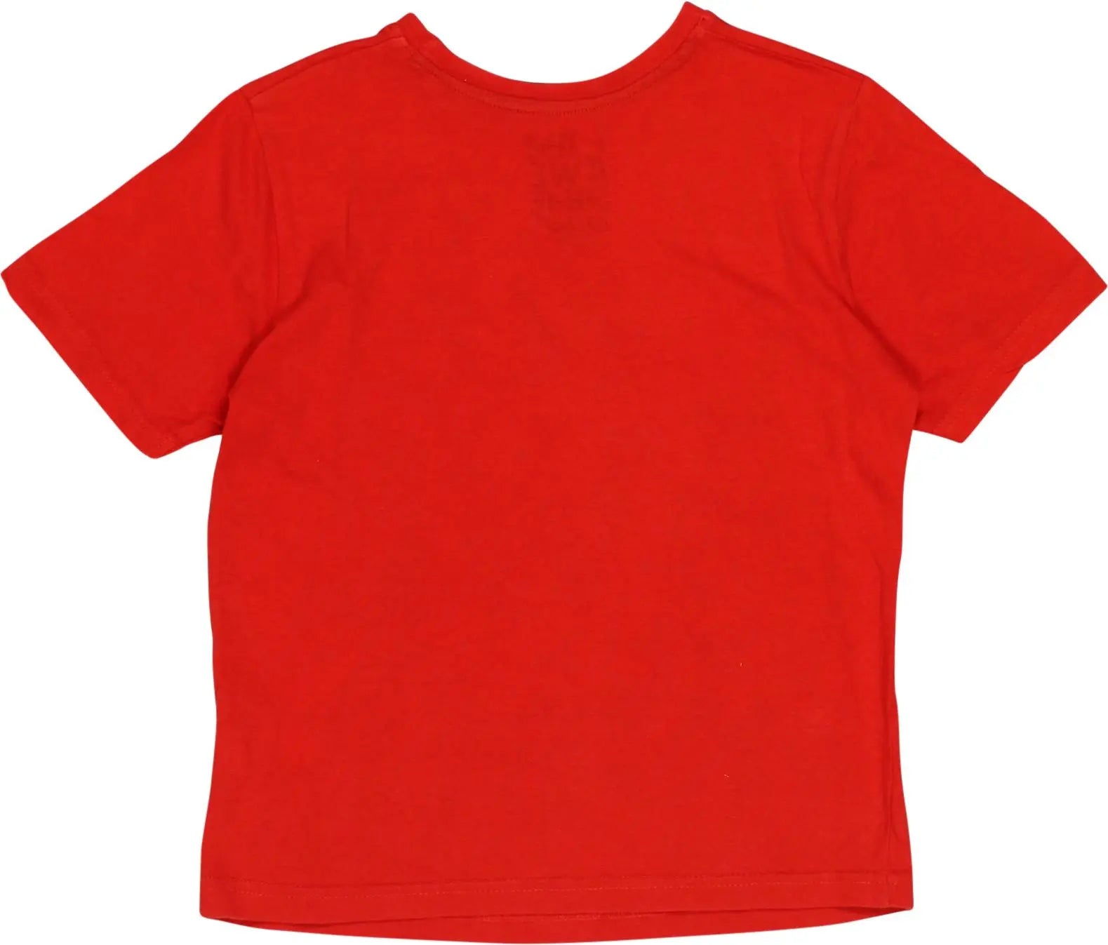 Primark - Red T-shirt- ThriftTale.com - Vintage and second handclothing