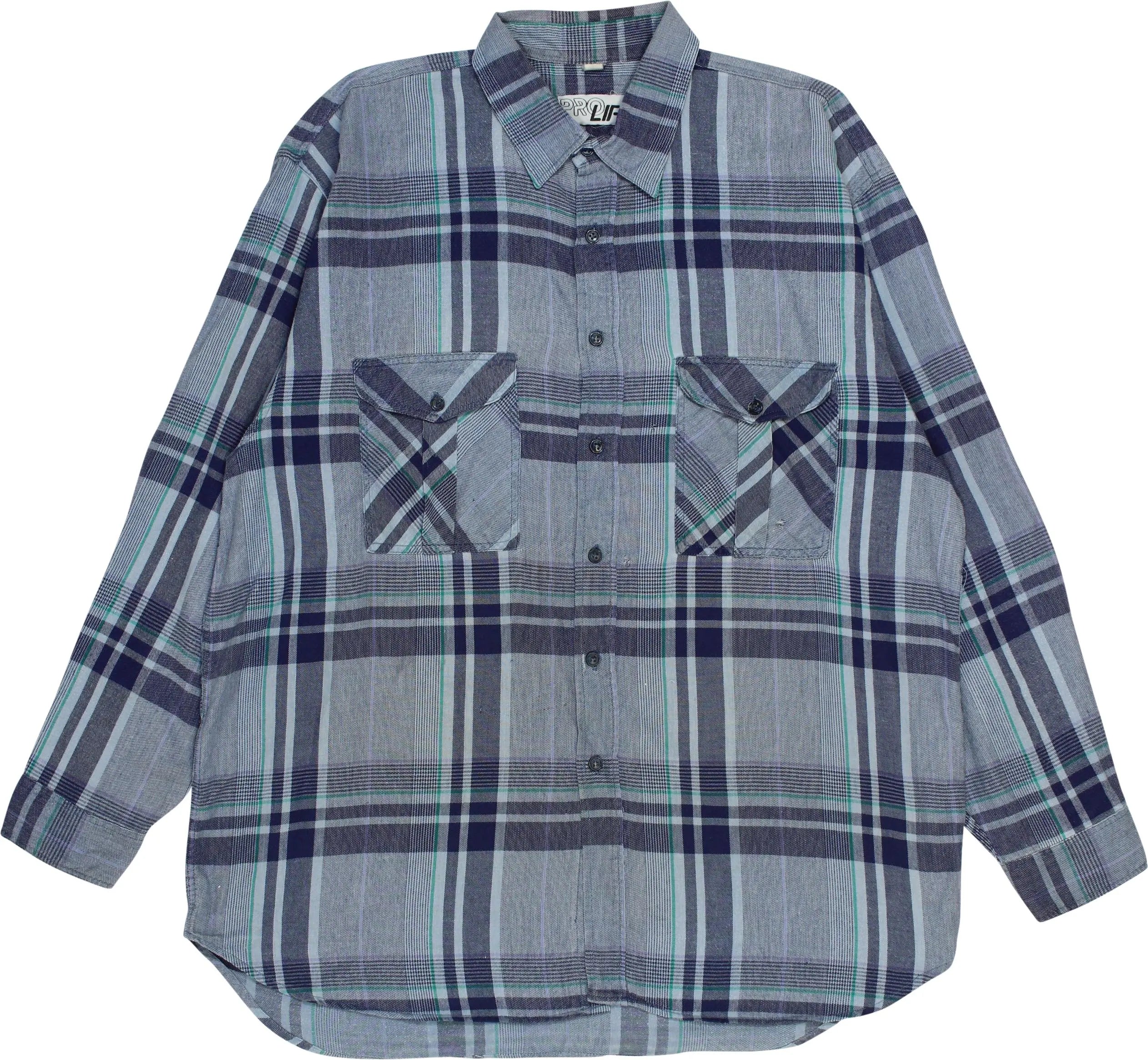 Pro Line - Checkered Flannel Shirt- ThriftTale.com - Vintage and second handclothing
