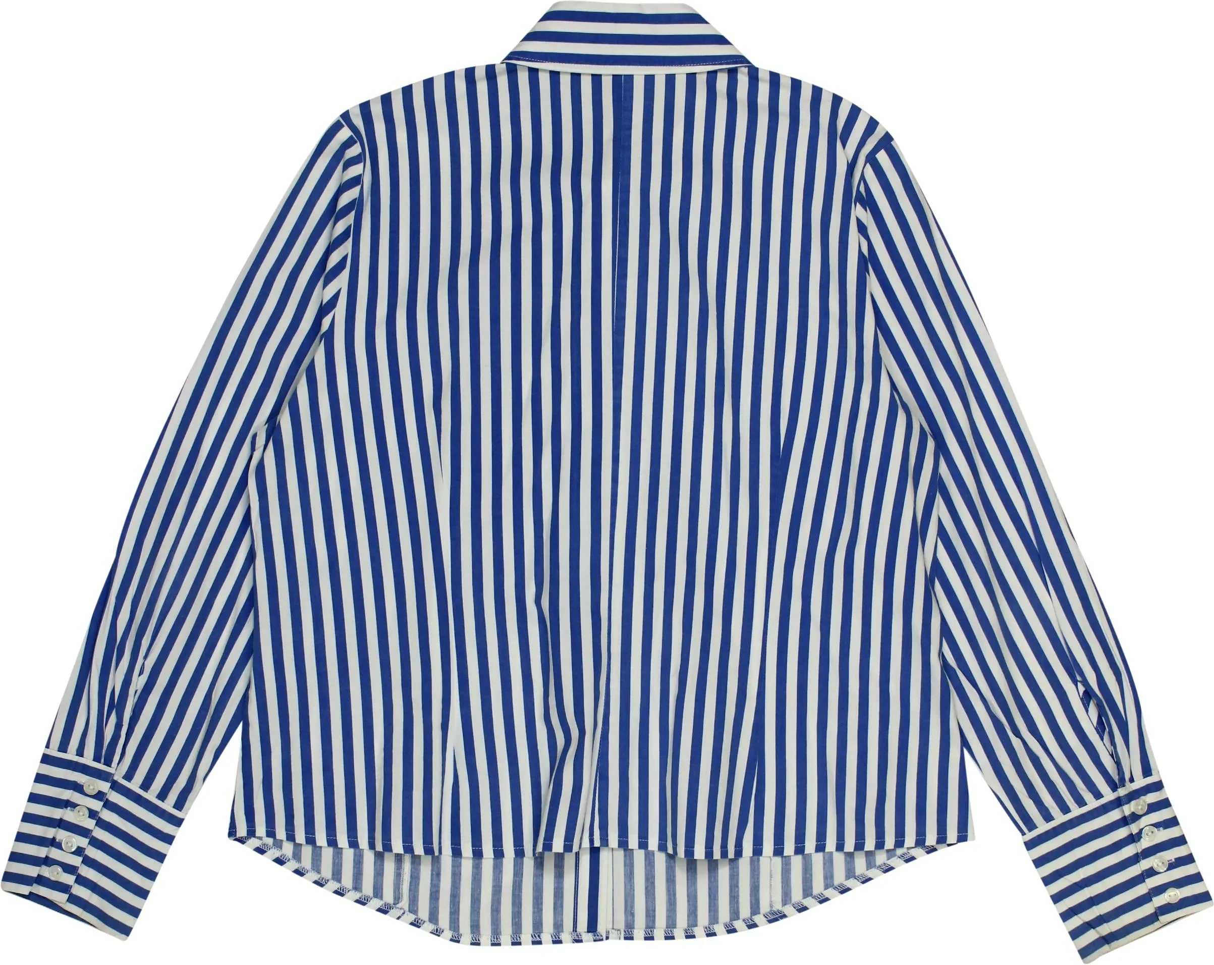 Promiss - Striped Blouse- ThriftTale.com - Vintage and second handclothing