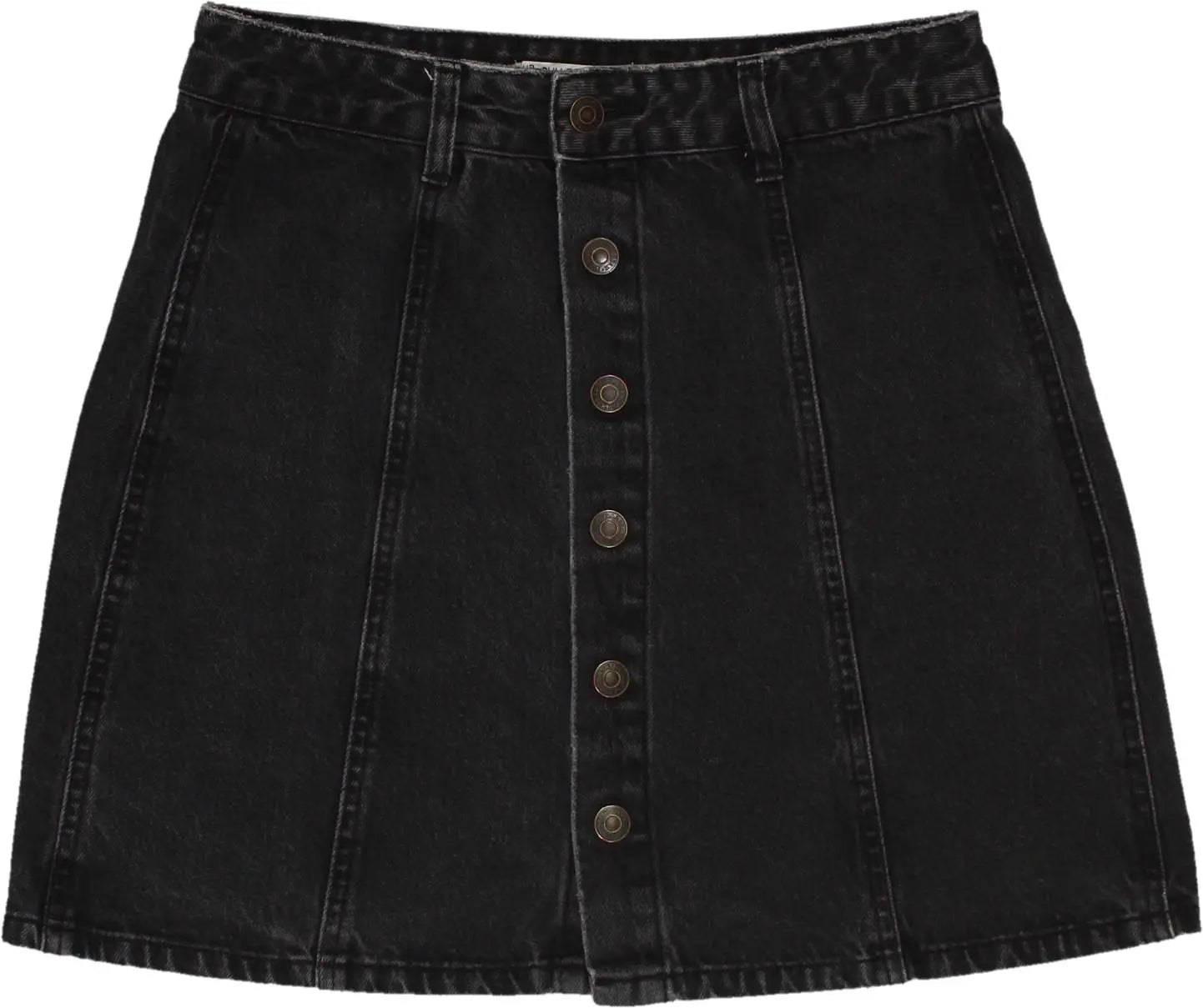 Pull & Bear - Denim Mini Skirt- ThriftTale.com - Vintage and second handclothing