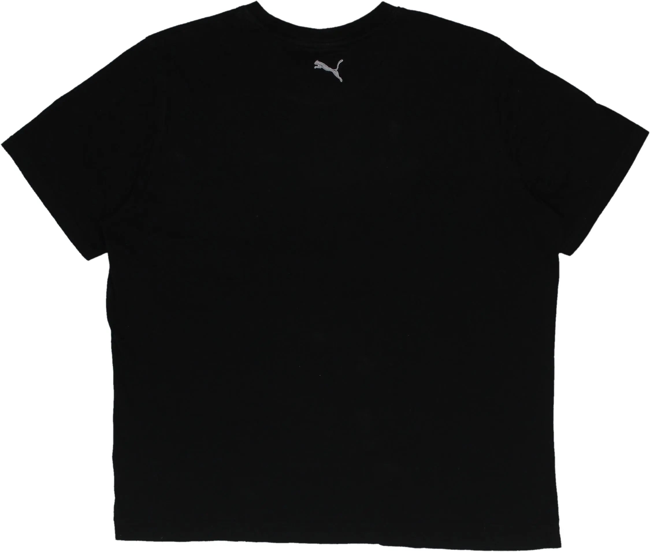 Puma - Black T-shirt by Puma- ThriftTale.com - Vintage and second handclothing