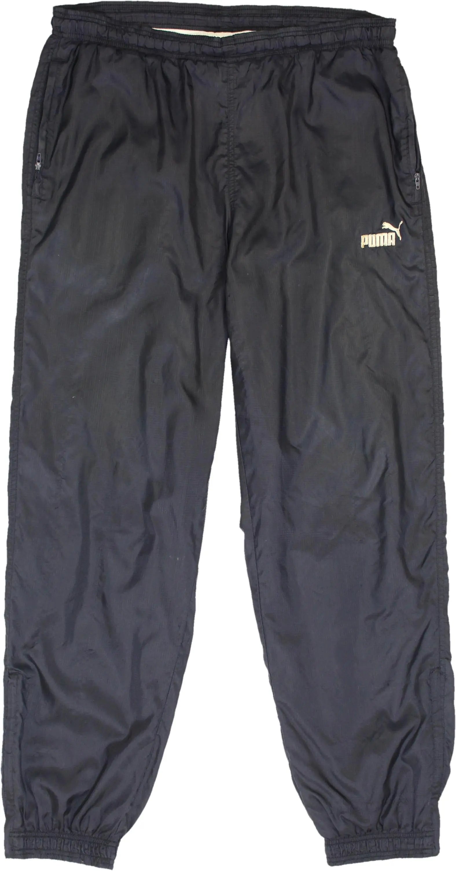 Puma - Blue Joggers by Puma- ThriftTale.com - Vintage and second handclothing