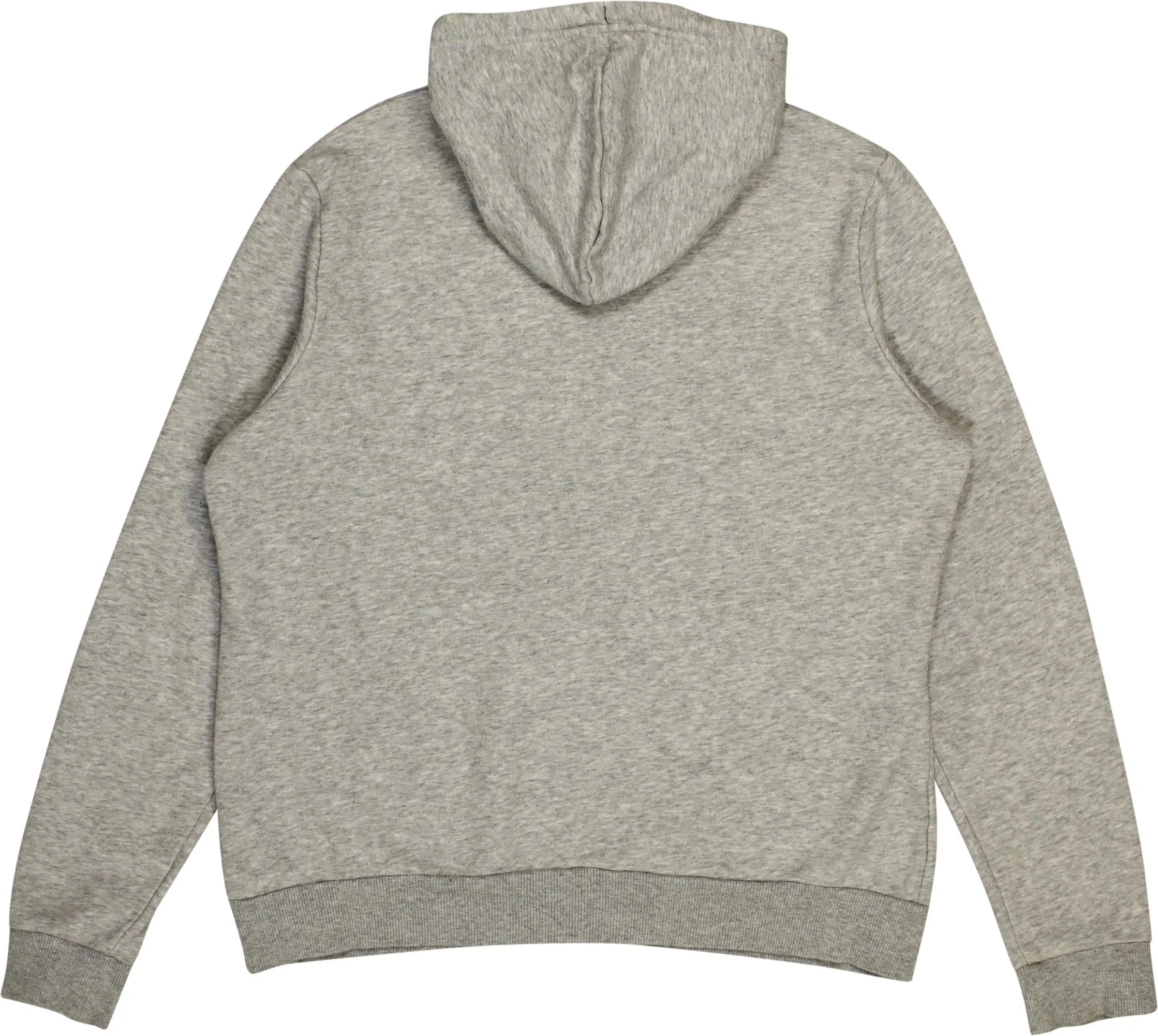 Puma - Grey Hoodie by Puma- ThriftTale.com - Vintage and second handclothing