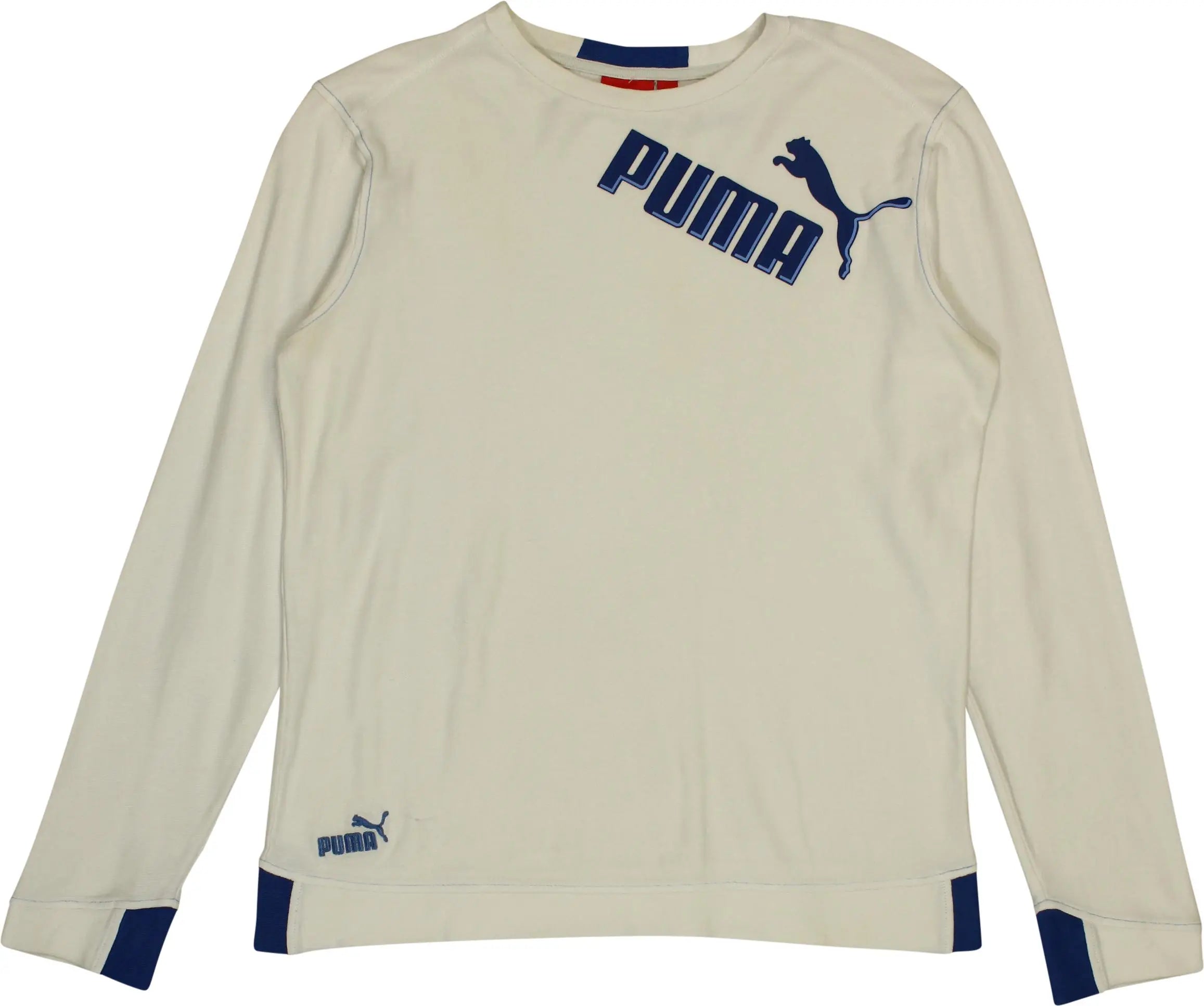 Puma - Long Sleeve Top- ThriftTale.com - Vintage and second handclothing
