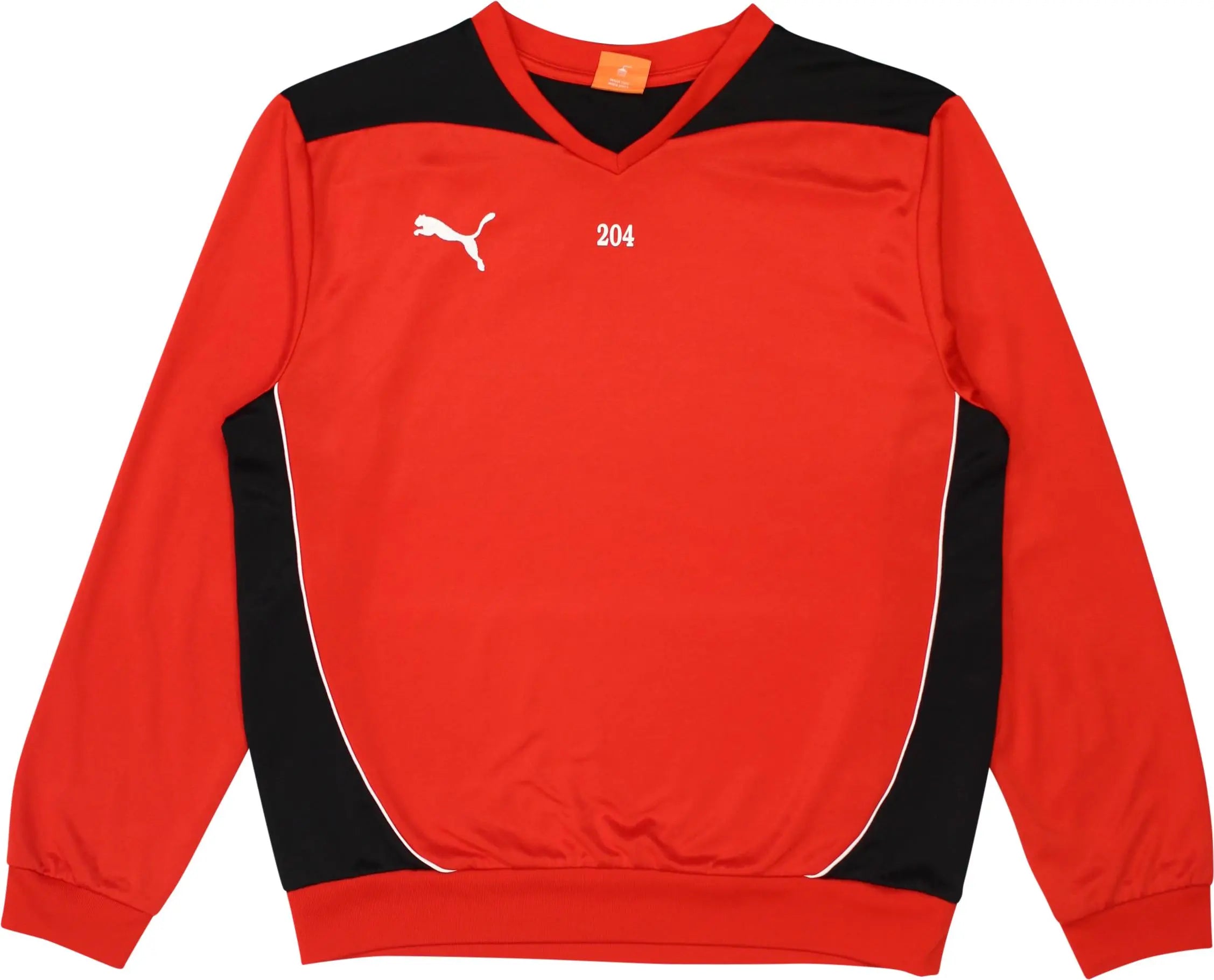 Puma - Long Sleeve '204 Ticin Team' by Puma- ThriftTale.com - Vintage and second handclothing