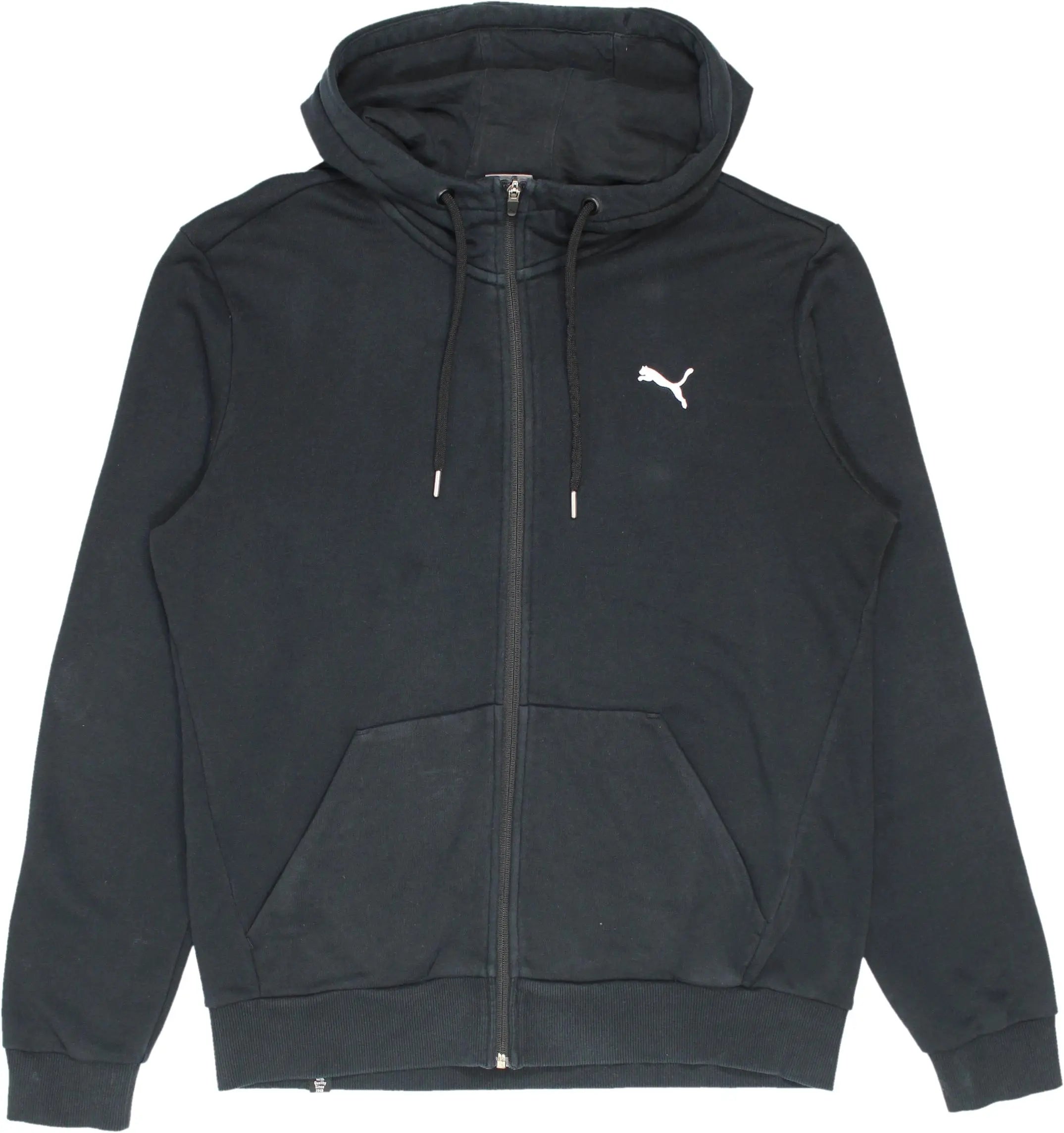 Puma - Puma Full Zip Hoodie- ThriftTale.com - Vintage and second handclothing