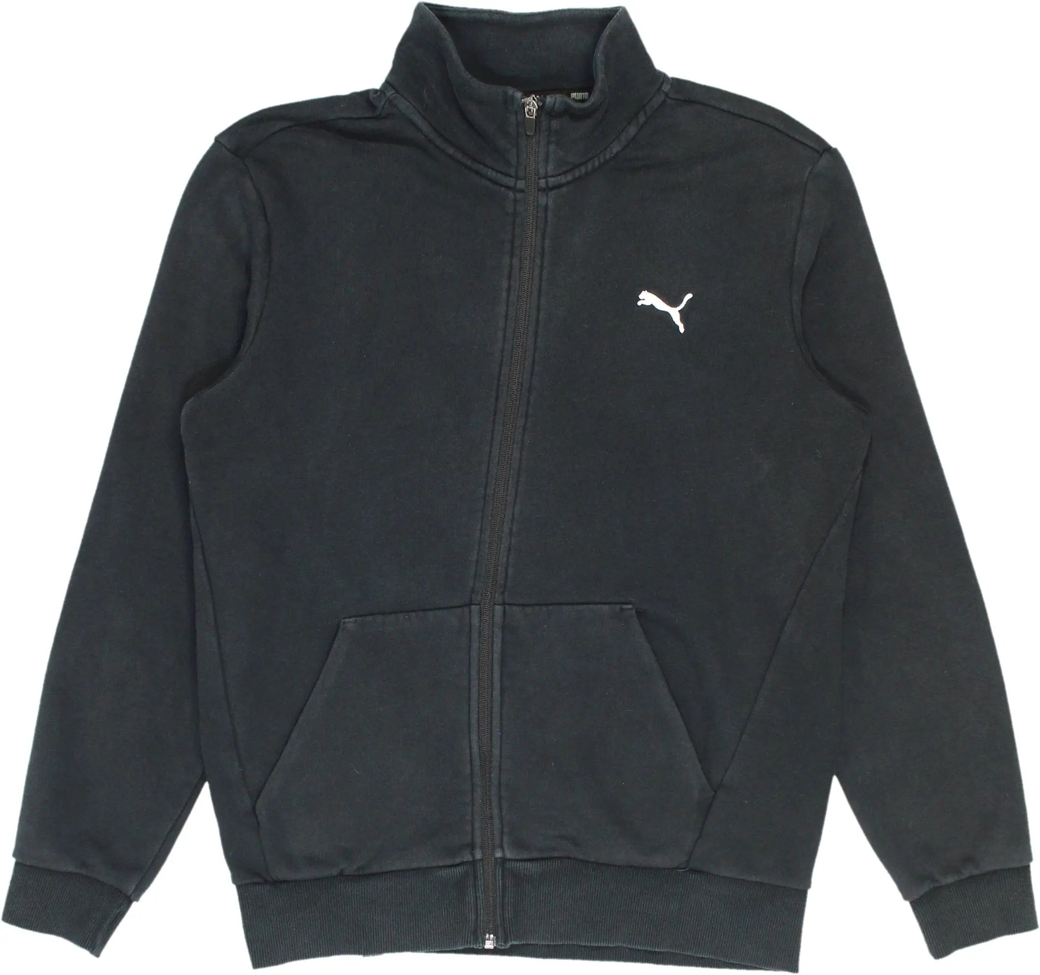 Puma - Puma Full Zip Sweater- ThriftTale.com - Vintage and second handclothing