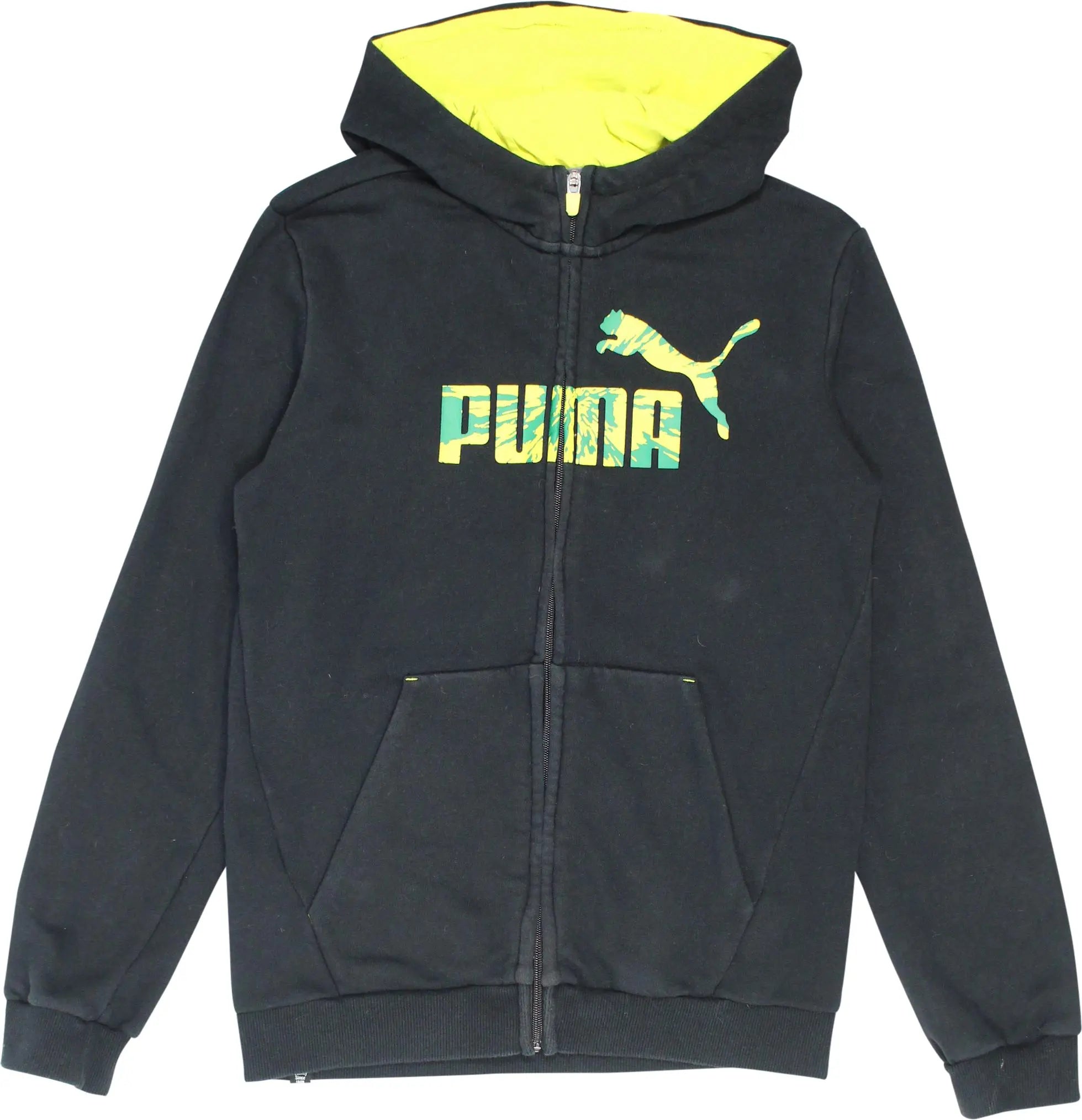 Puma - Puma Zip Up Hoodie- ThriftTale.com - Vintage and second handclothing