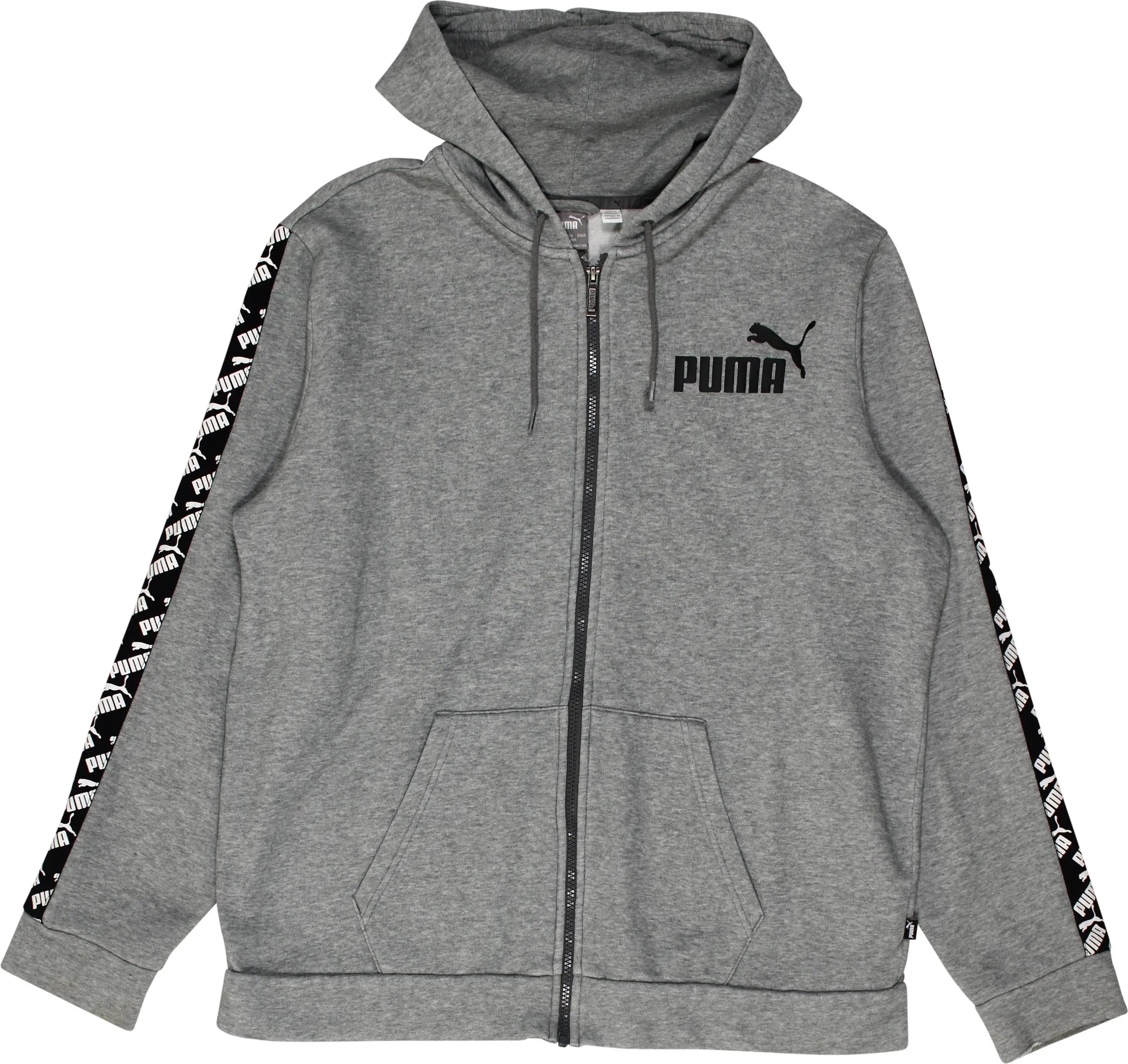 Puma - Puma Zip-up Hoodie- ThriftTale.com - Vintage and second handclothing