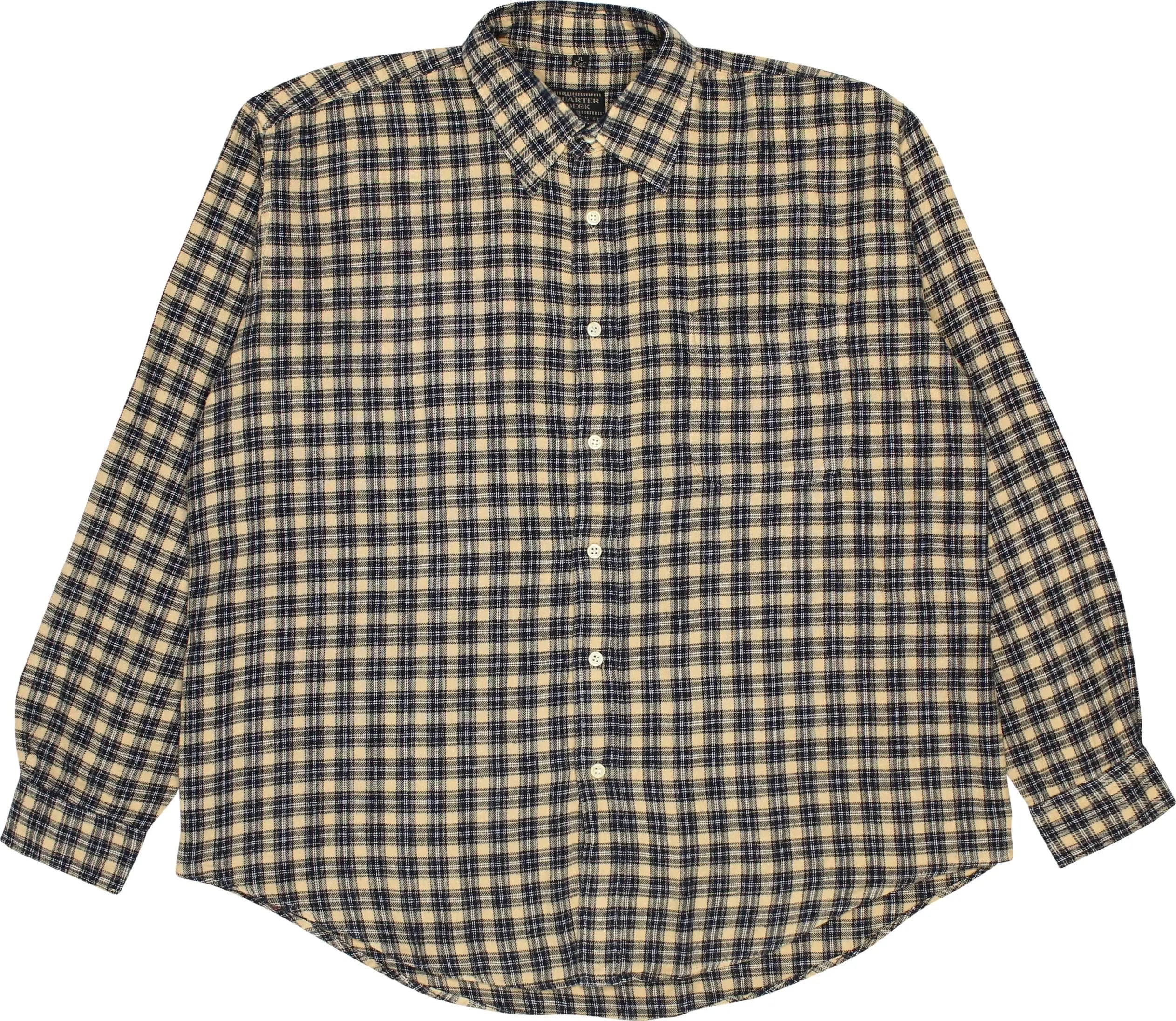 Quarter Deck - Checkered Flannel Shirt- ThriftTale.com - Vintage and second handclothing