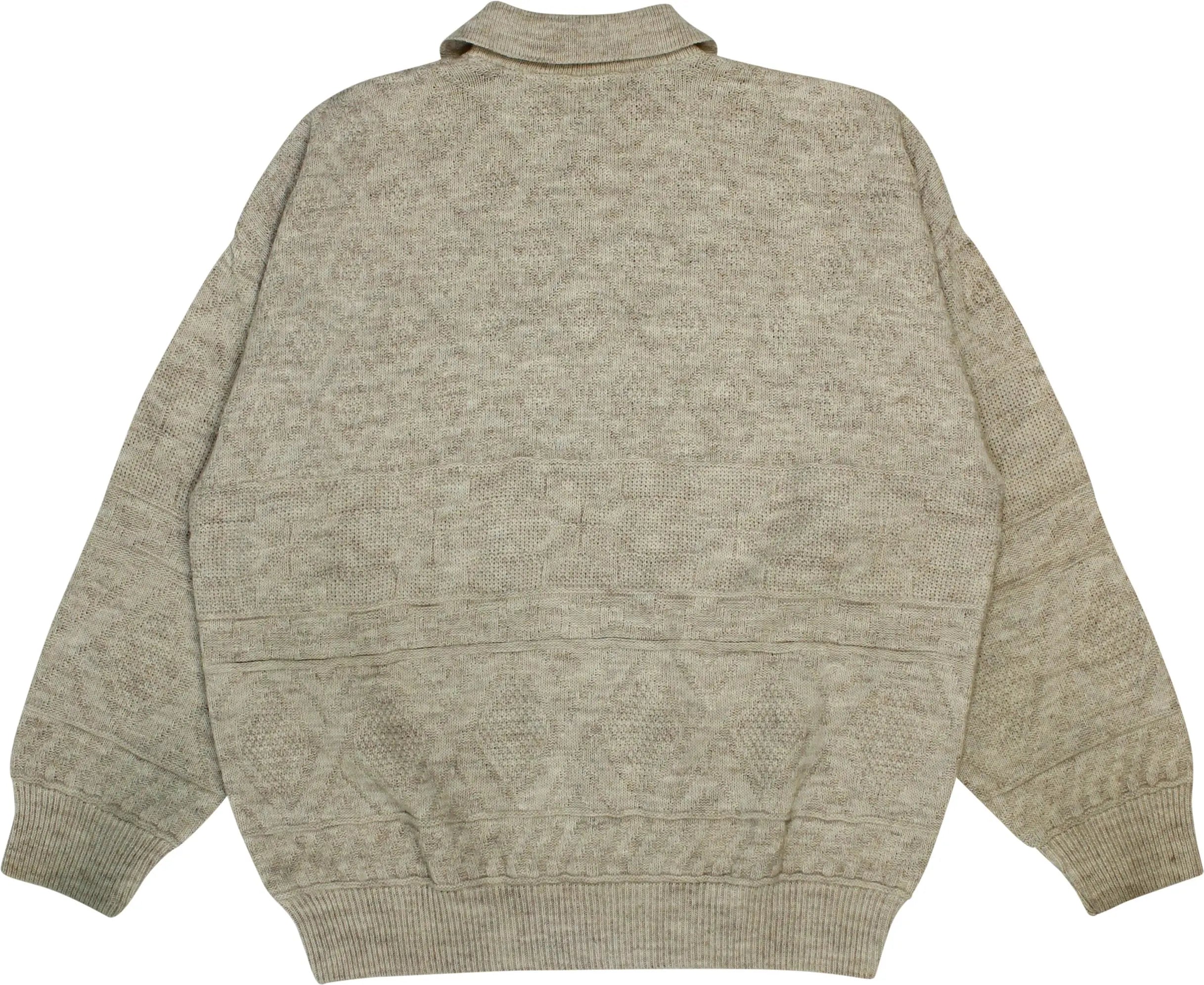 R.I.V. - Vintage Wool Blend Knitted Sweater- ThriftTale.com - Vintage and second handclothing